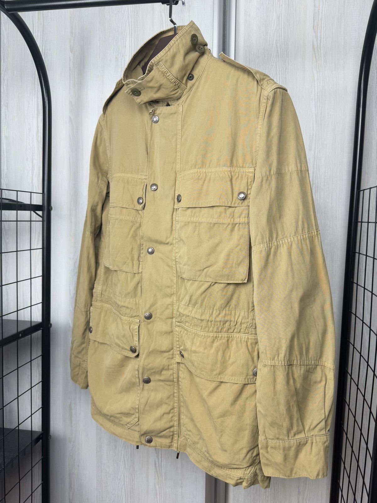 Polo Ralph Lauren Polo Ralph Lauren Beige Tan Army Utility Jacket Military Size US S / EU 44-46 / 1 - 5 Thumbnail