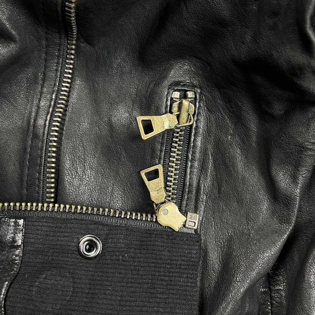 Other Unknown brand Bono leather jacket goa / L.G.B style Size US S / EU 44-46 / 1 - 11 Thumbnail