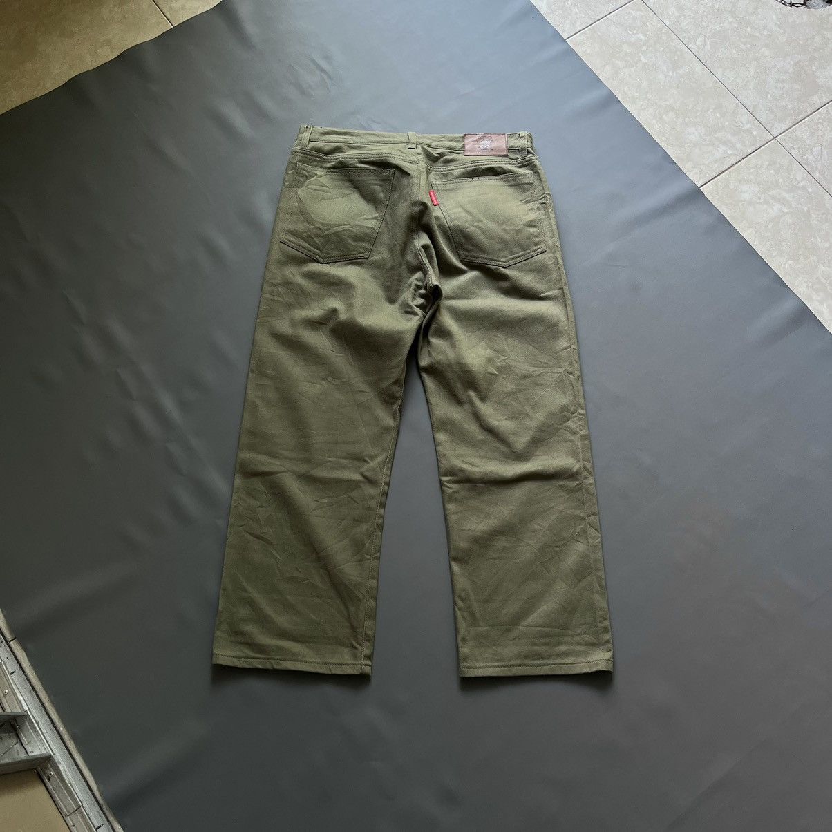 If Six Was Nine × Vintage Vintage Magasin Green Selvadge Y2K Baggy Pants Size US 32 / EU 48 - 6 Thumbnail