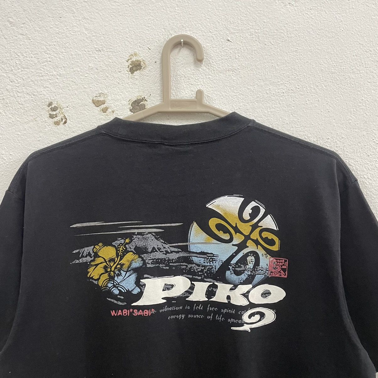 Vintage 🔥Vintage PIKO Big Logo Longboard Waves Sufing Tee Size US XL / EU 56 / 4 - 3 Thumbnail