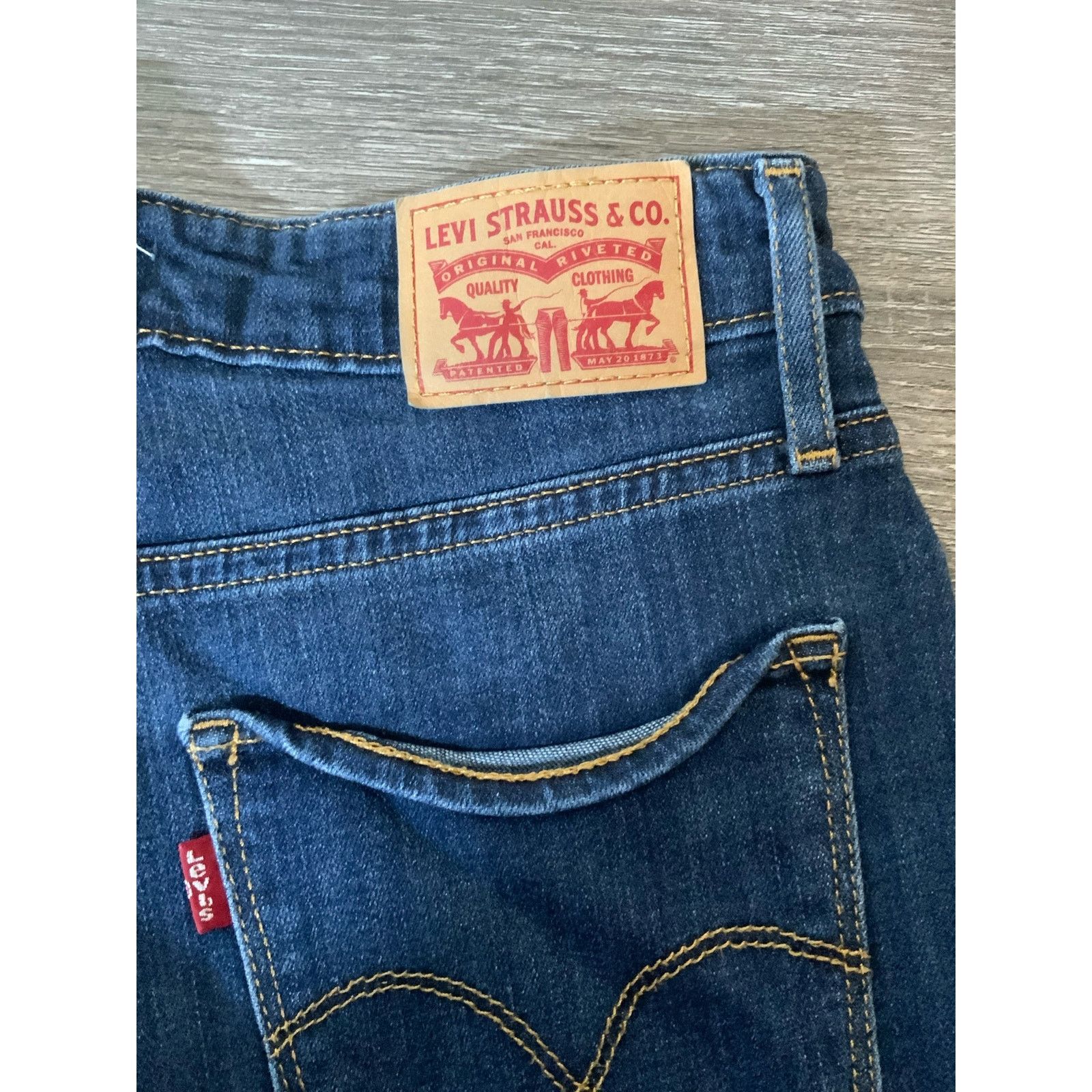Levi's Levi’s 721 High Rise Skinny Jeans Denim Pants Women’s 27 Size 27" / US 4 / IT 40 - 3 Thumbnail