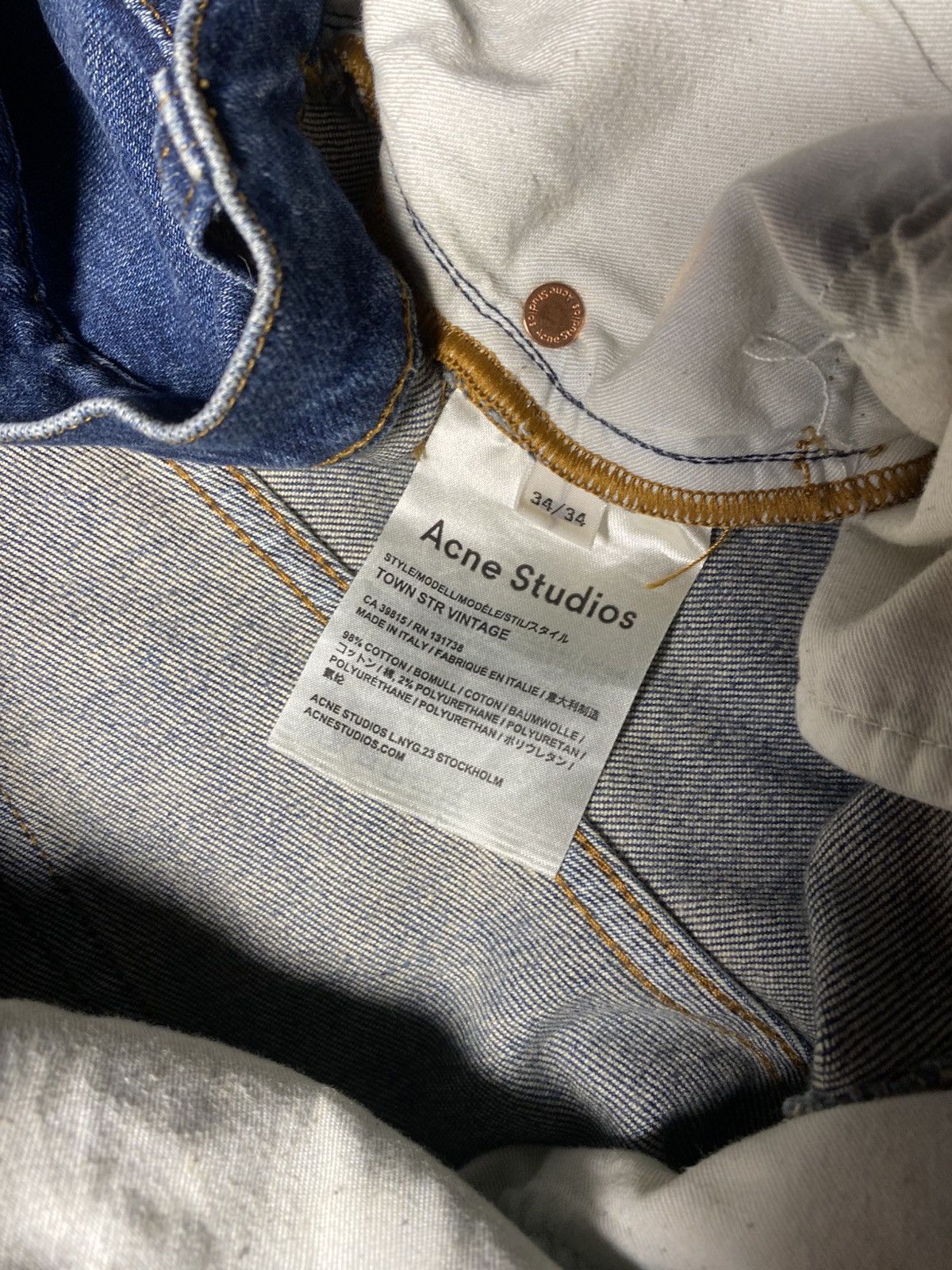 Acne Studios × Vintage Acne Studios Jeans Size US 34 / EU 50 - 6 Thumbnail