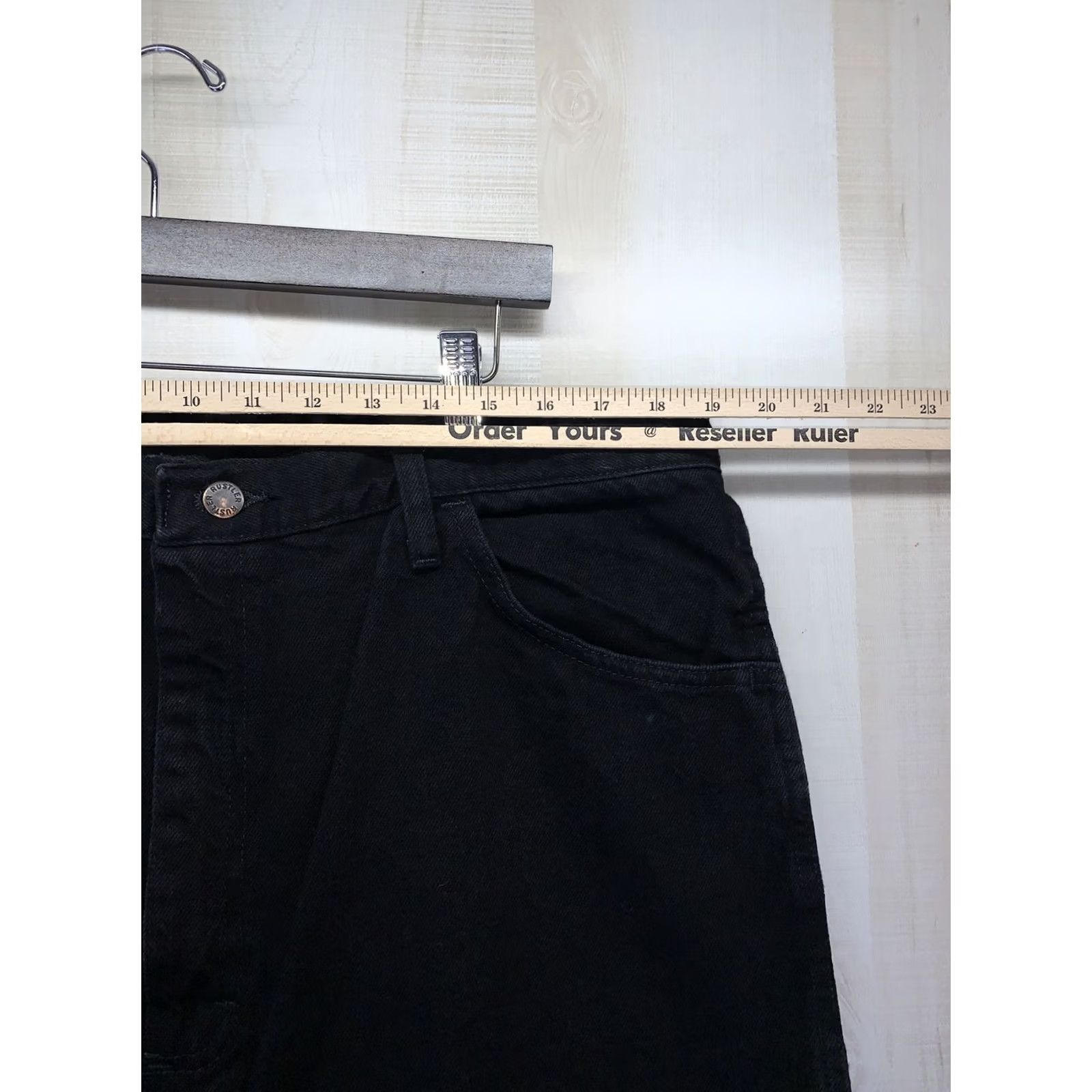Denime Rustler Jeans Main Selling Point Regular Fit Straight Leg Mens 40x32 Denim Blue NWT-4115 Size US 40 / EU 56 - 2 Thumbnail