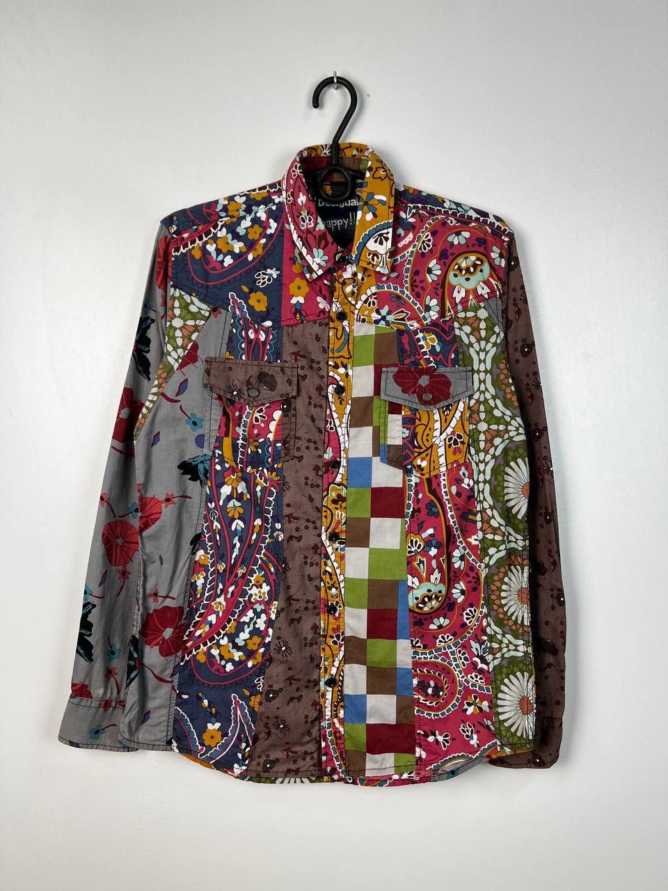 Desigual Desigual luxury crazy shirts size S Size US S / EU 44-46 / 1 - 1 Thumbnail