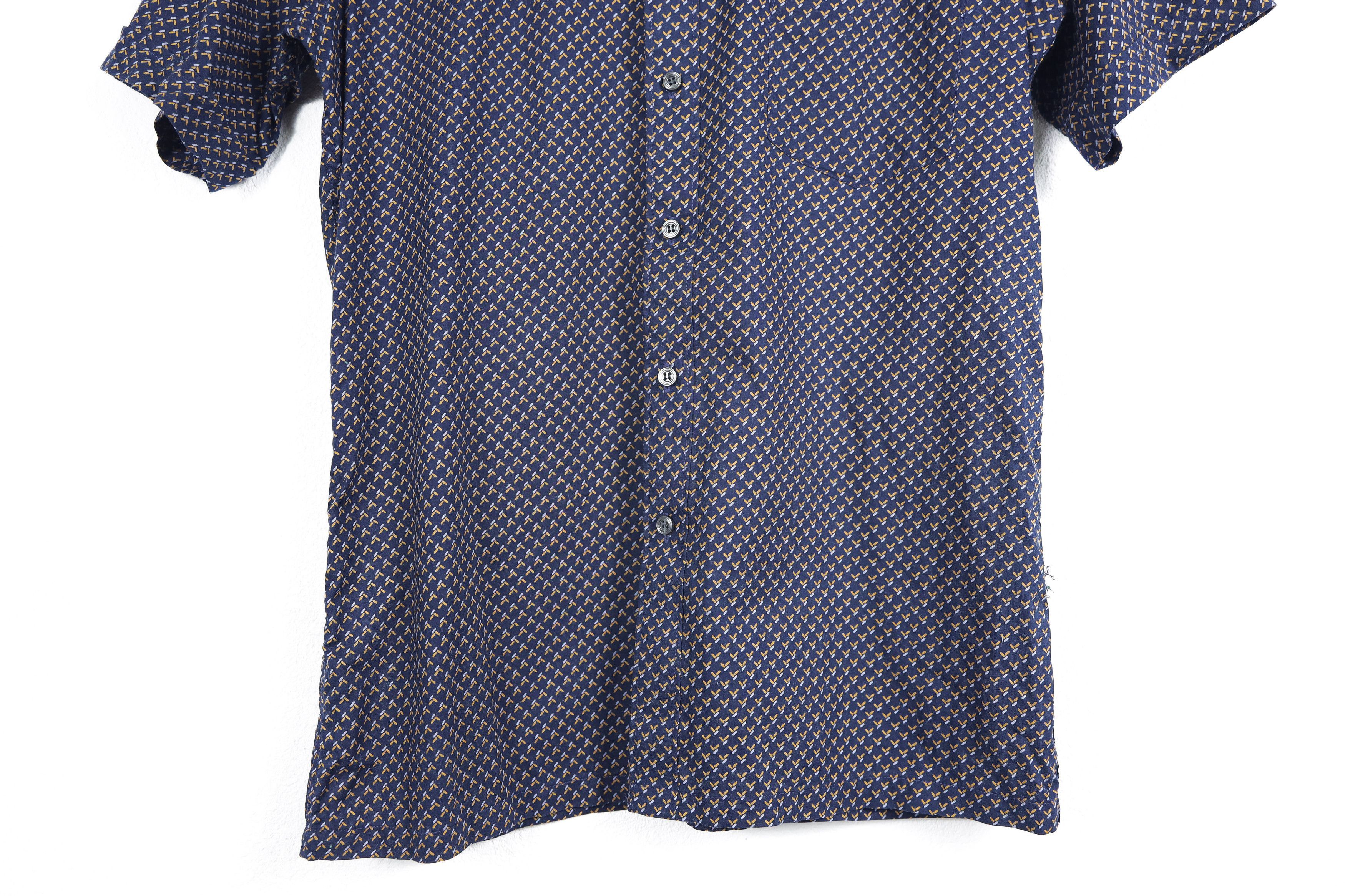 Givenchy Vintage Givenchy Gentleman Paris Abstract Pattern Shirt Size US M / EU 48-50 / 2 - 3 Thumbnail