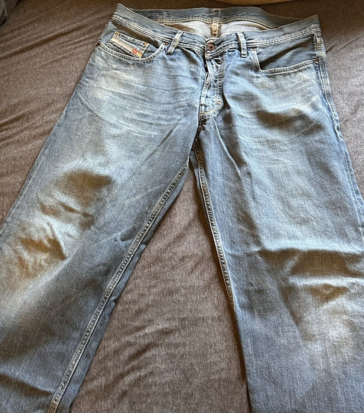 Diesel xKuratt x Streetwear x Distressed x Button Fly