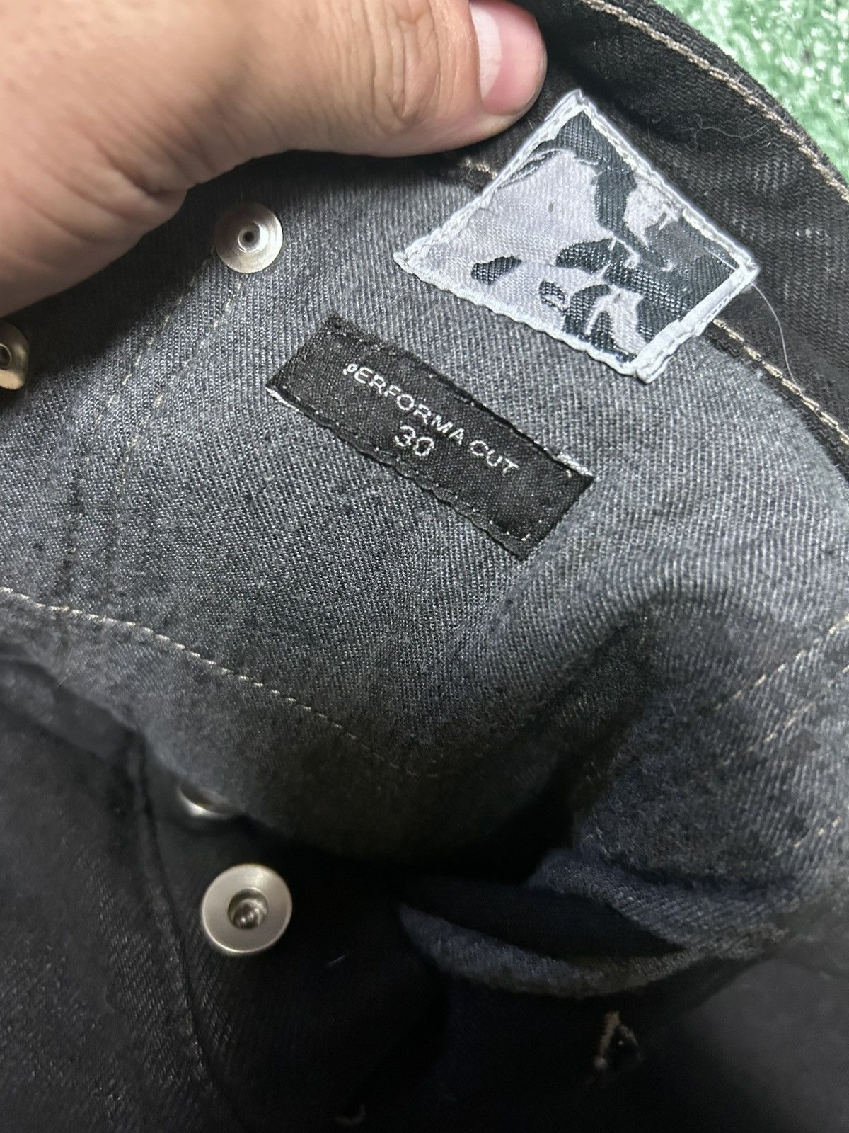 Rick Owens Rick Owens performa cut denim Size US 32 / EU 48 - 5 Thumbnail
