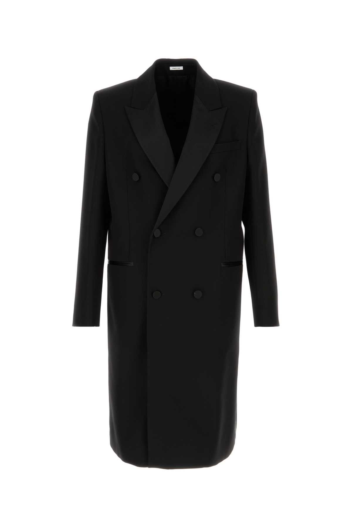 Black Wool Coat