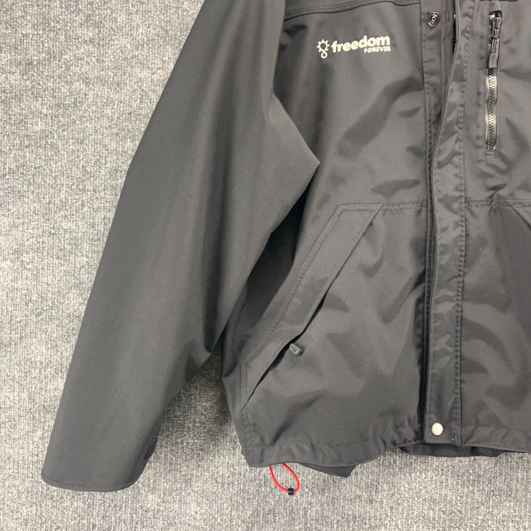 Carhartt Carhartt Jacket Mens Large Regular Black Button Up Lined Windbreaker Raincoat Size US L / EU 52-54 / 3 - 5 Thumbnail
