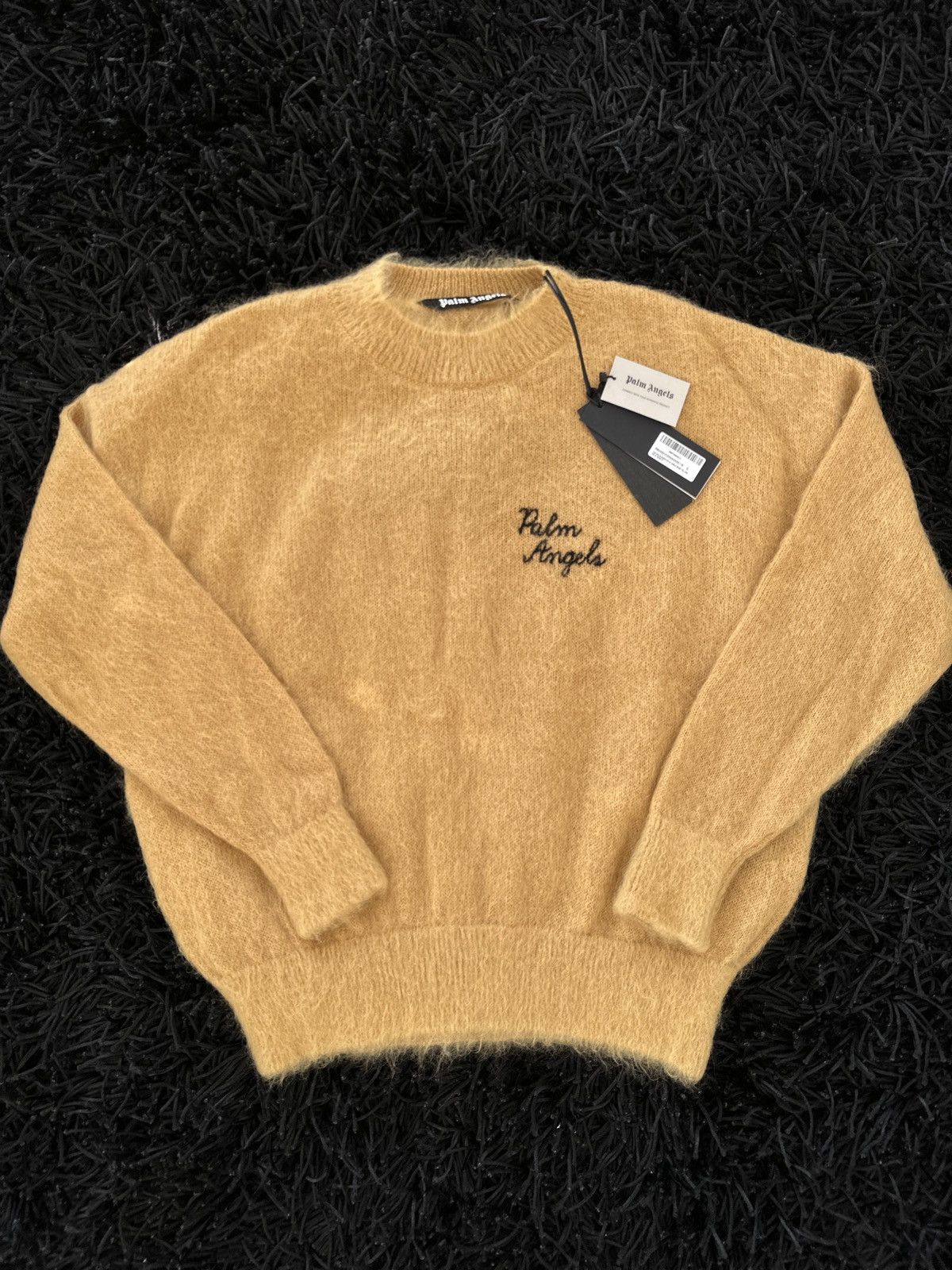 Palm Angels Palm Angels Intarsia Mohair Size US L / EU 52-54 / 3 - 3 Thumbnail