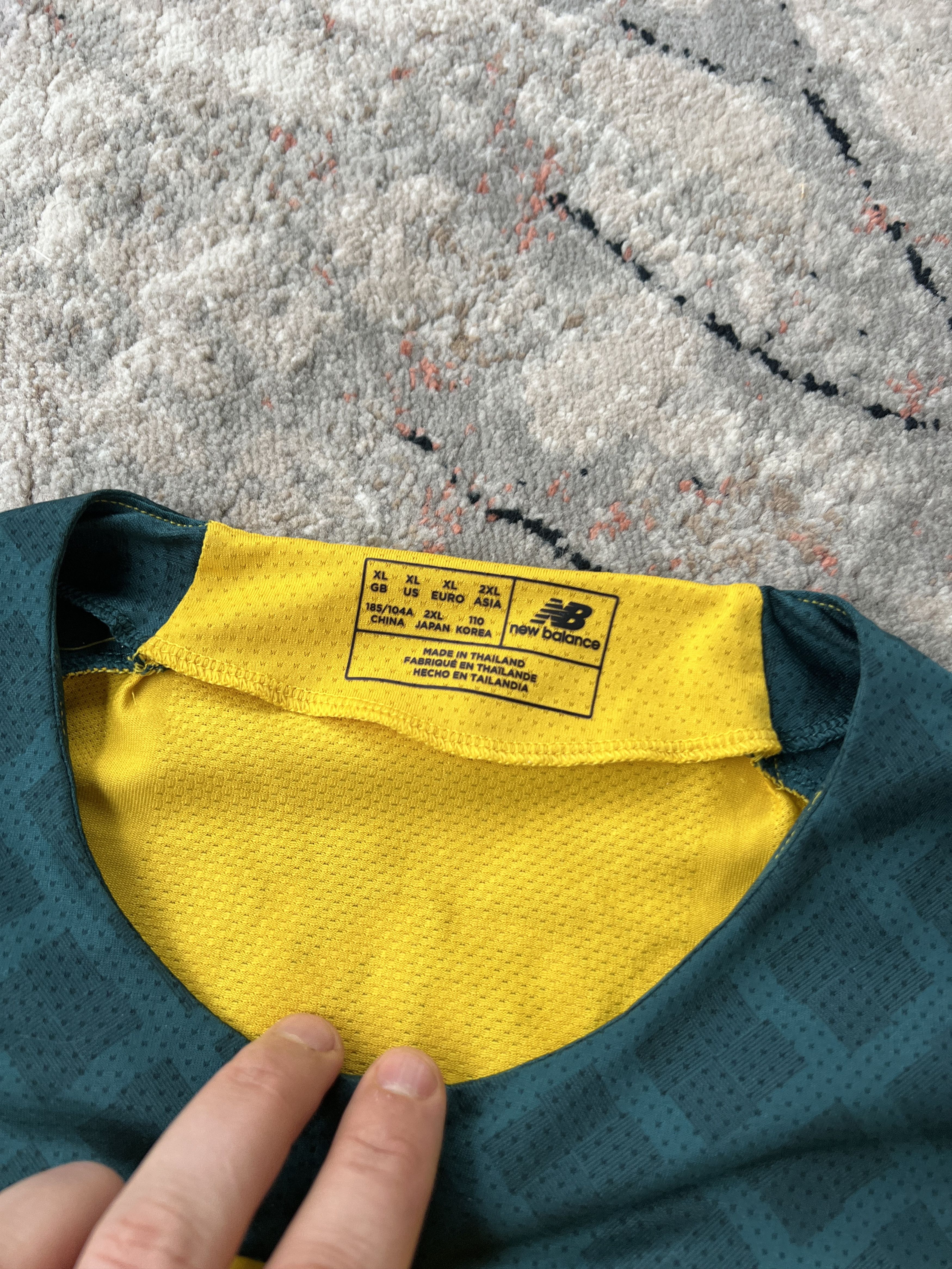 New Balance New Balance Celtic Football Jersey Size US XL / EU 56 / 4 - 6 Thumbnail