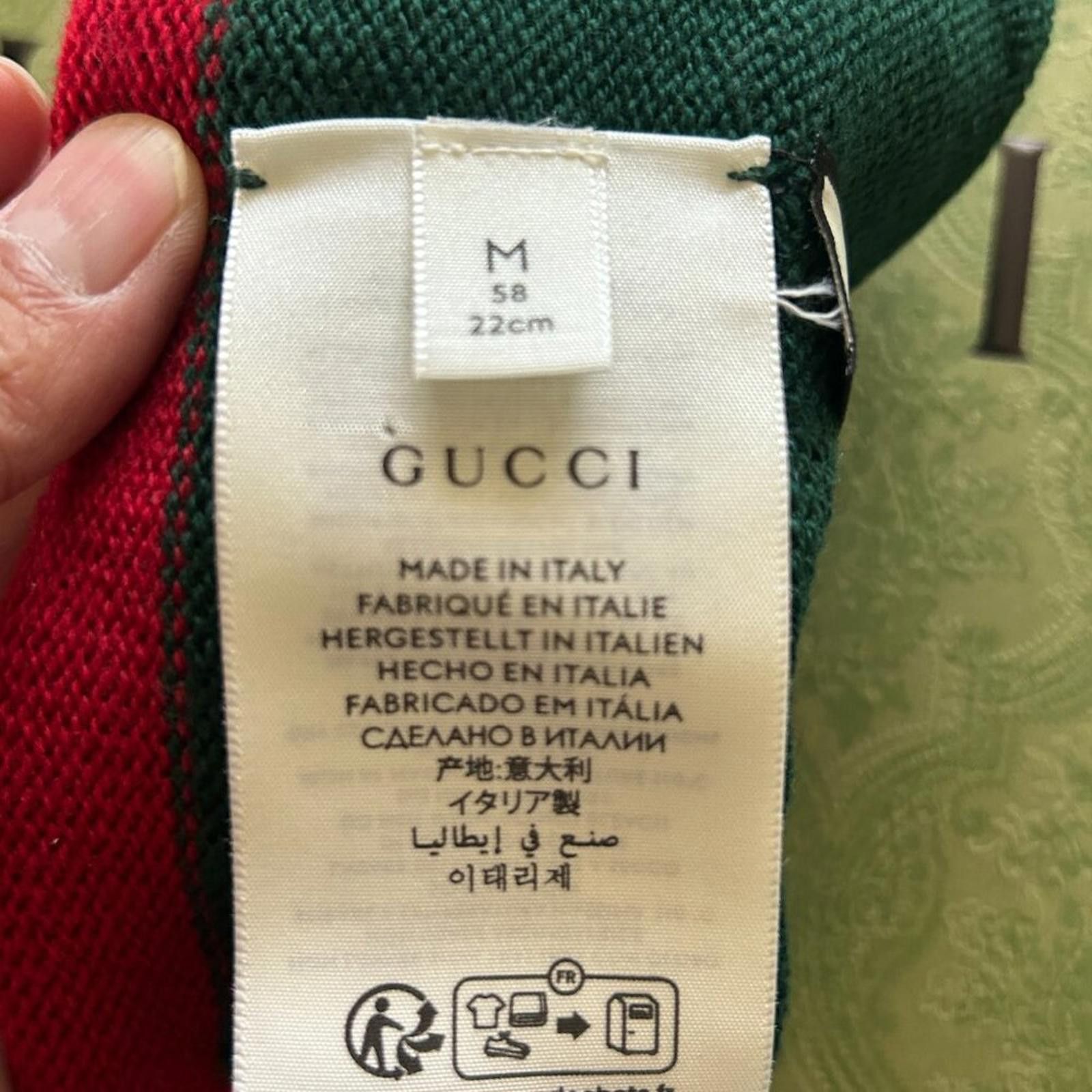 Gucci Gucci Beanie 494598 web GG interlocking Logo NWT M Size ONE SIZE - 5 Thumbnail