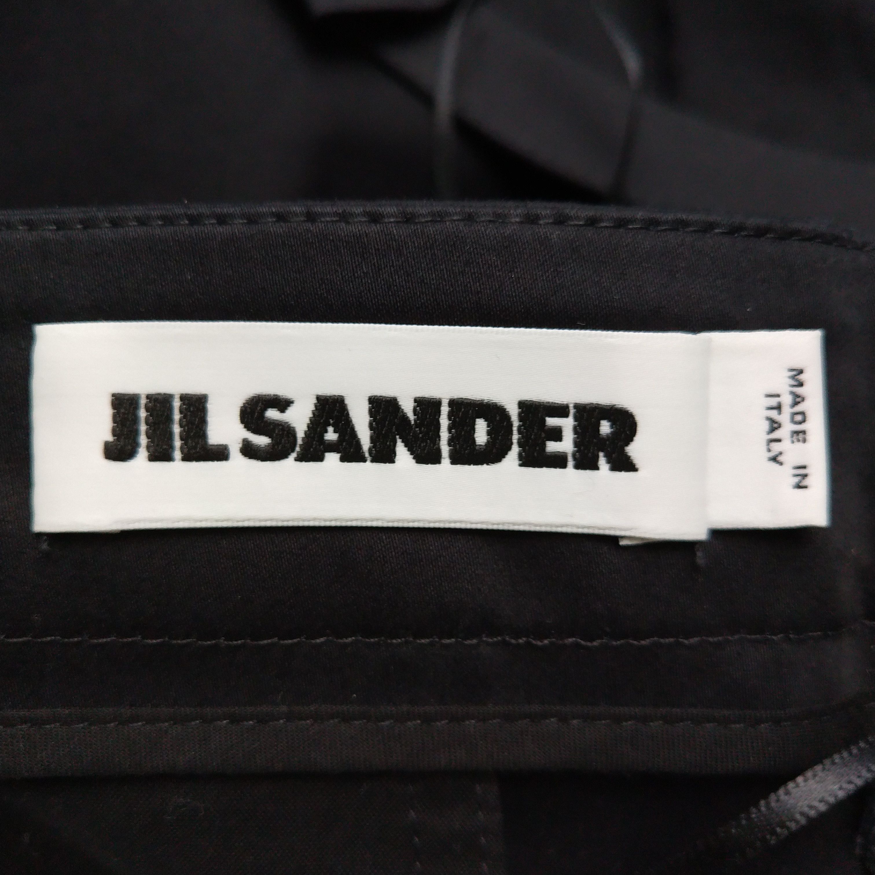 Jil Sander JIL SANDER JIL SANDER Cotton Solid Color Trousers Size S Size US 28 / EU 44 - 6 Thumbnail