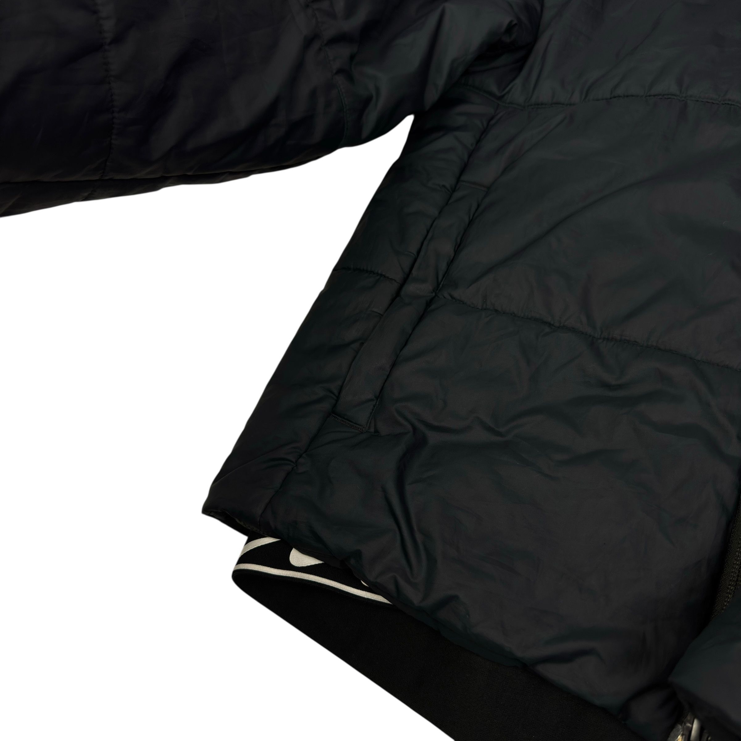 Nike Nike Women's Black Synthetic Fill Hooded Full Zip Jacket S Size S / US 4 / IT 40 - 5 Thumbnail