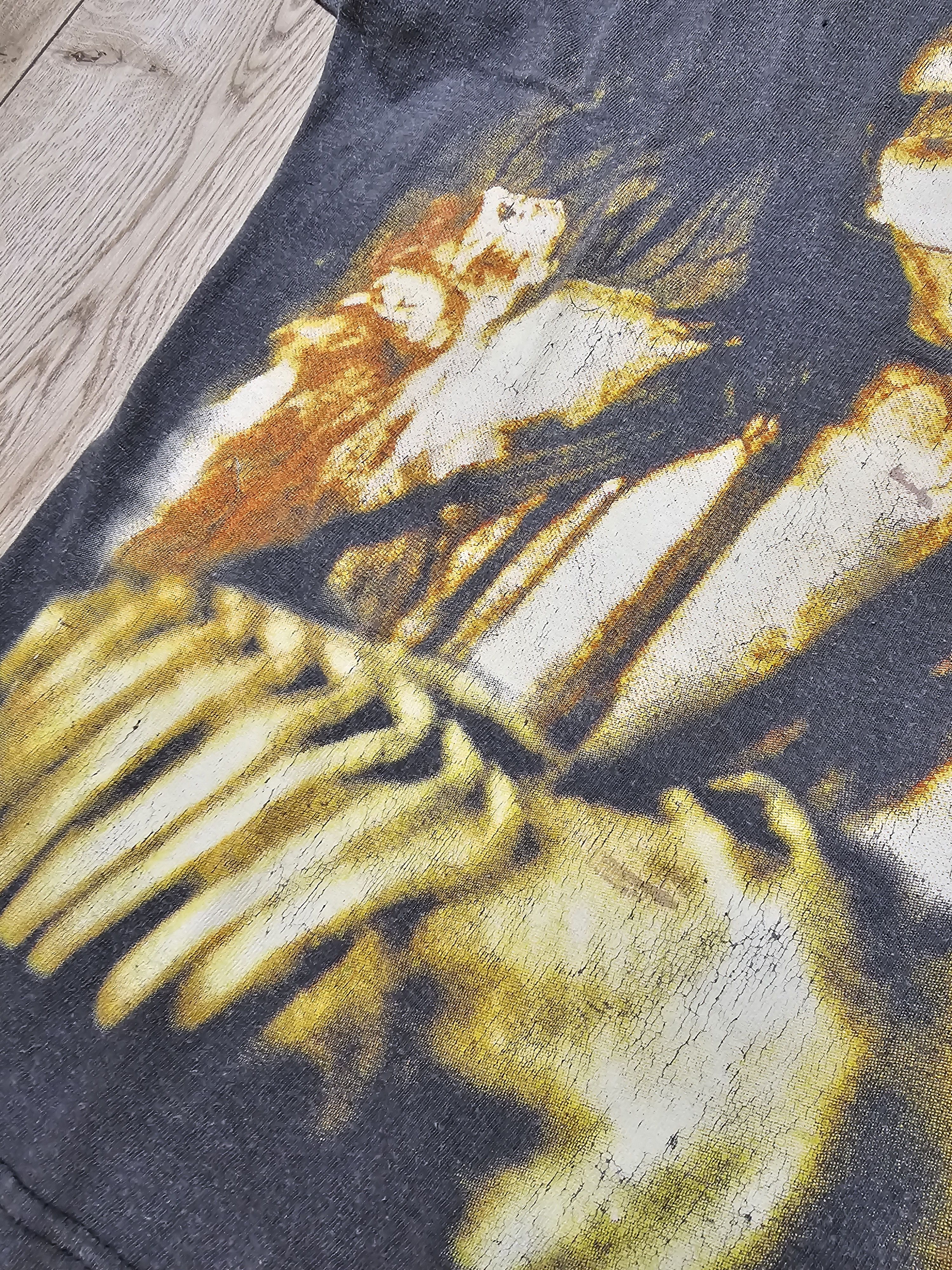 Vintage MARILYN MANSON VINTAGE SHIRT 90s GOLDEN MASK SHIRT Size US M / EU 48-50 / 2 - 5 Thumbnail