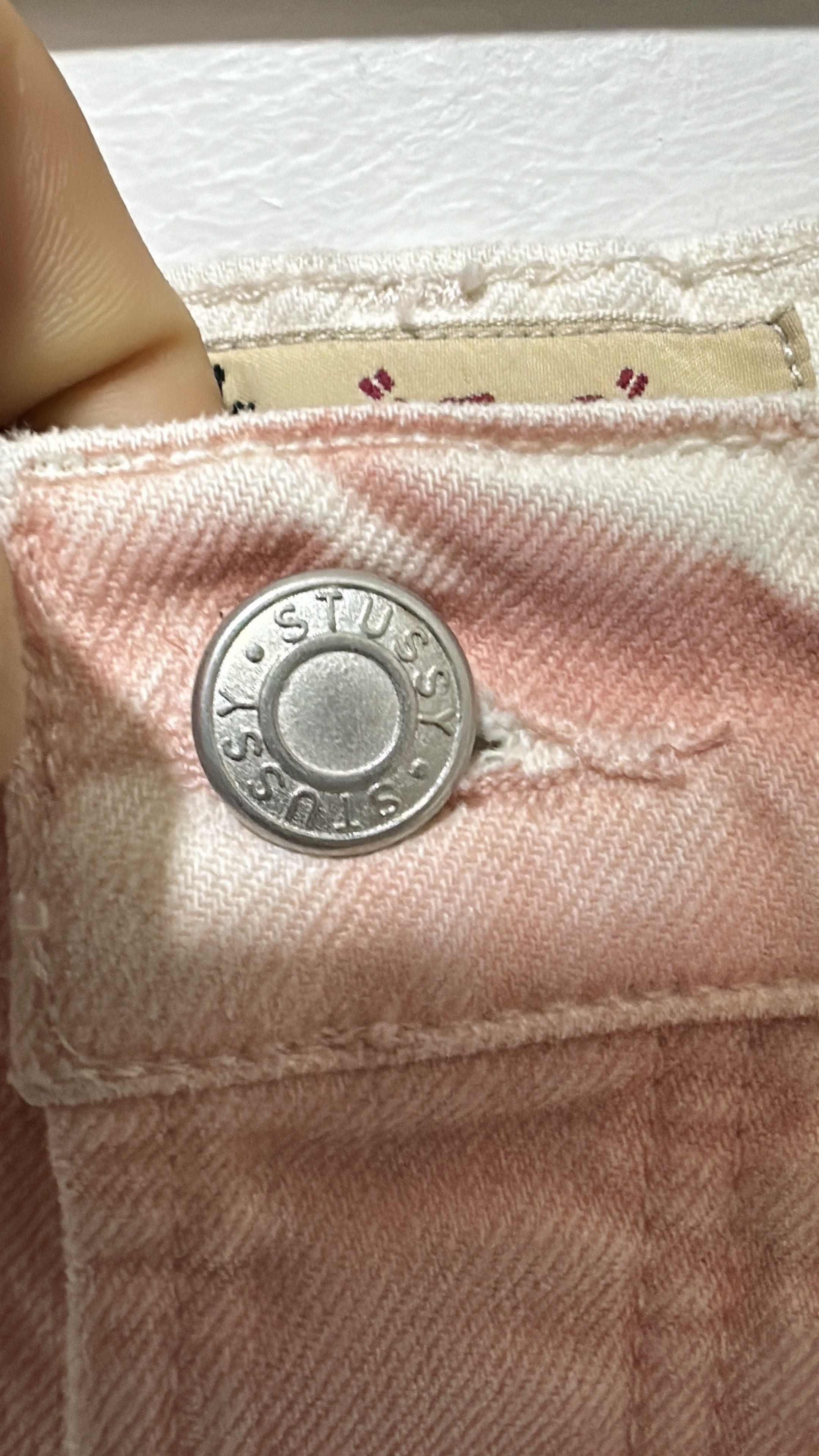 Stussy Stussy Spray Dyed Big Ol Jean Size 28 Faded Pink Size US 28 / EU 44 - 5 Thumbnail