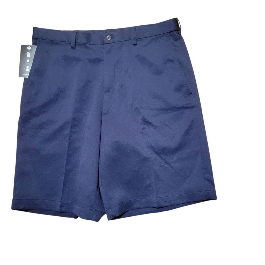 Haggar Haggar Performance Cool 18° 36 Blue Flat Front NWT $44 Size US 36 / EU 52 - 5 Thumbnail