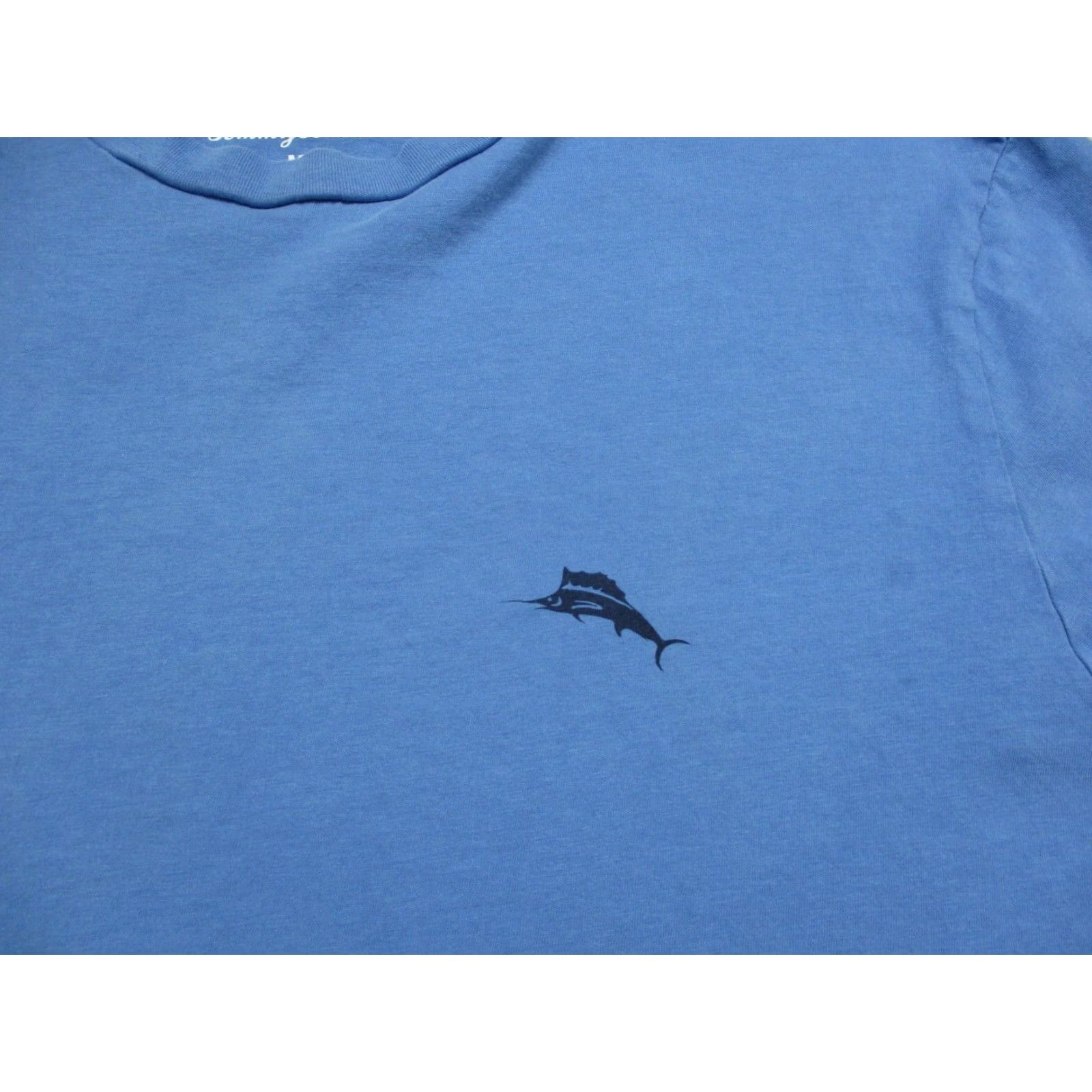Tommy Bahama Tommy Bahama T-Shirt Mens Medium Graphic Tee Short Sleeve Lounge Reel World 90s California Dad Retro USA Aloha Logo Pocket Size US M / EU 48-50 / 2 - 6 Thumbnail