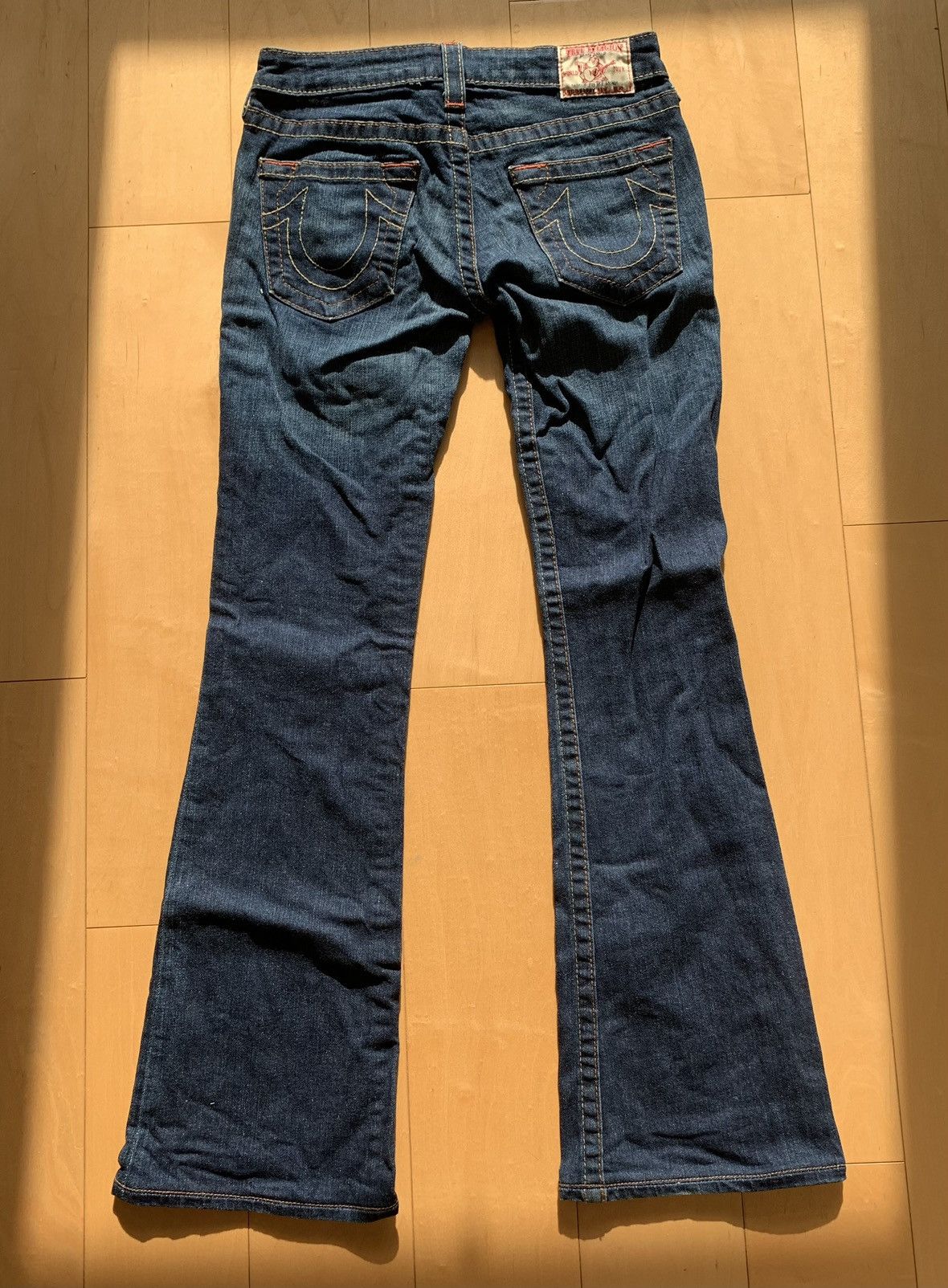 True Religion × Vintage Authentic Vintage True Religion Flared Bootcut Denim Jeans Size 27" / US 4 / IT 40 - 2 Thumbnail