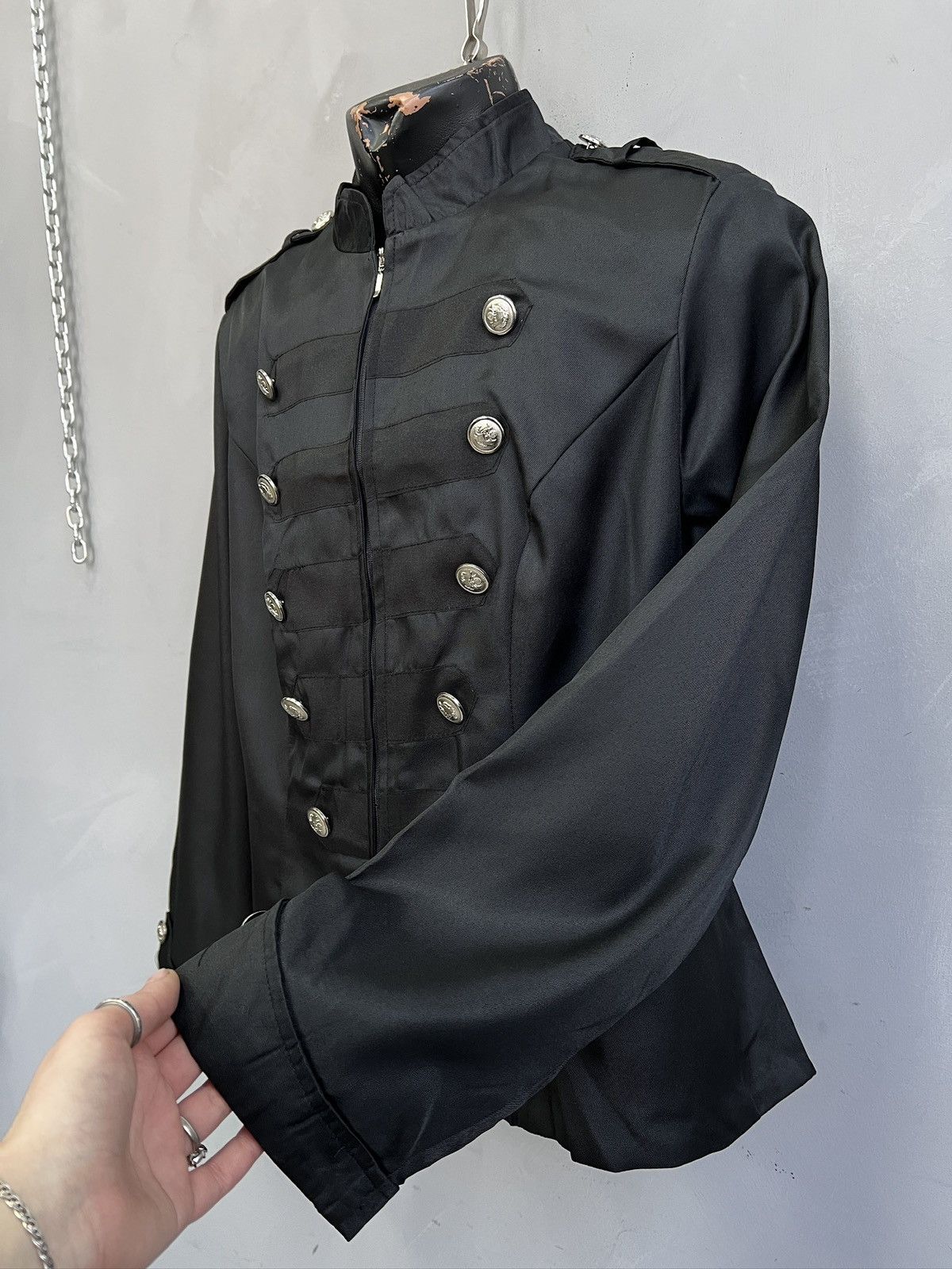 Hysteric Glamour Napoleon silk jacket Hussar cropped blazer Rick Owen’s y2k Size US L / EU 52-54 / 3 - 6 Thumbnail