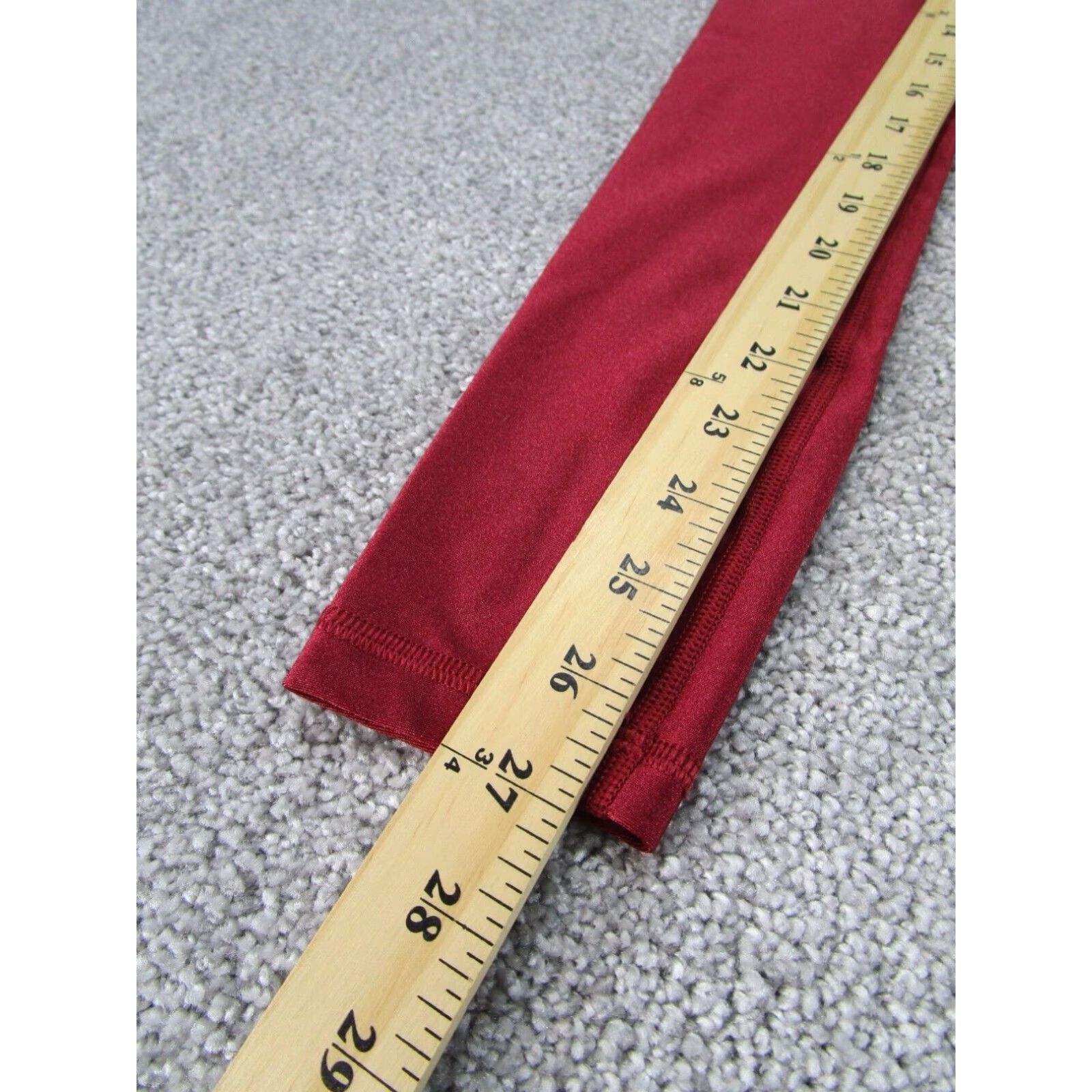 Athleta Athleta Elation Shine Tight Red Extra Large XL Womens Leggings Size 24" / US 00 / IT 34 - 2 Thumbnail