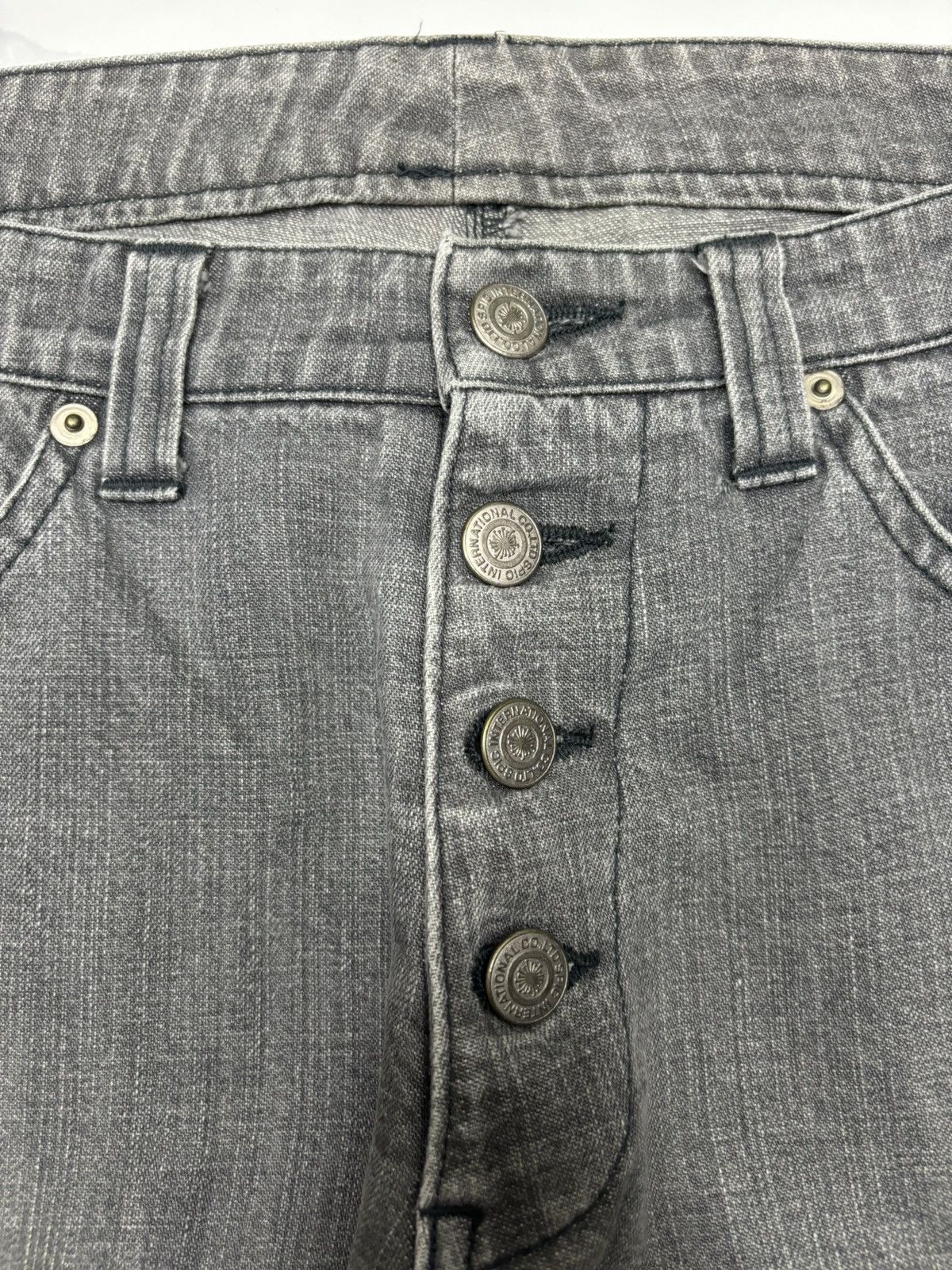 Tornado Mart TORNADO MART LACE UP FLARE JEANS Size US 30 / EU 46 - 9 Thumbnail