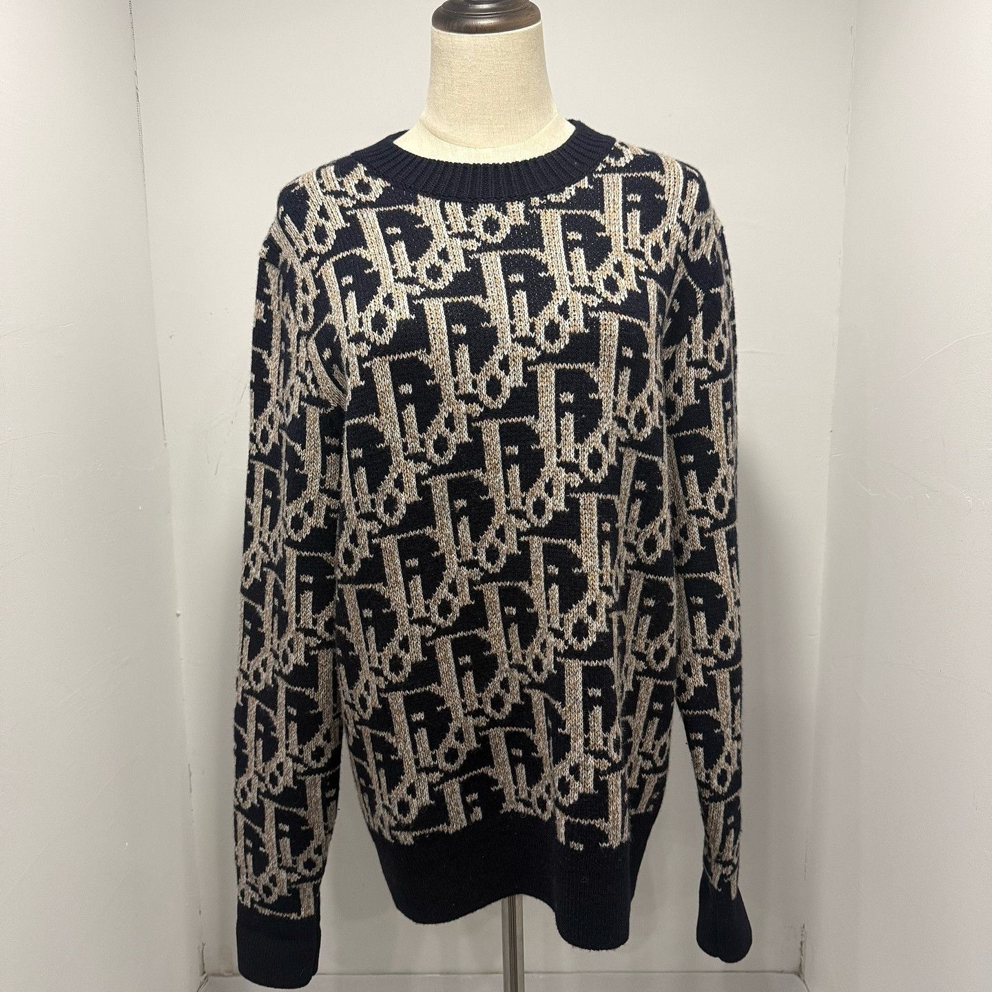 Dior Dior Oblique Jacquard Sweater Size S Size US S / EU 44-46 / 1 - 1 Thumbnail