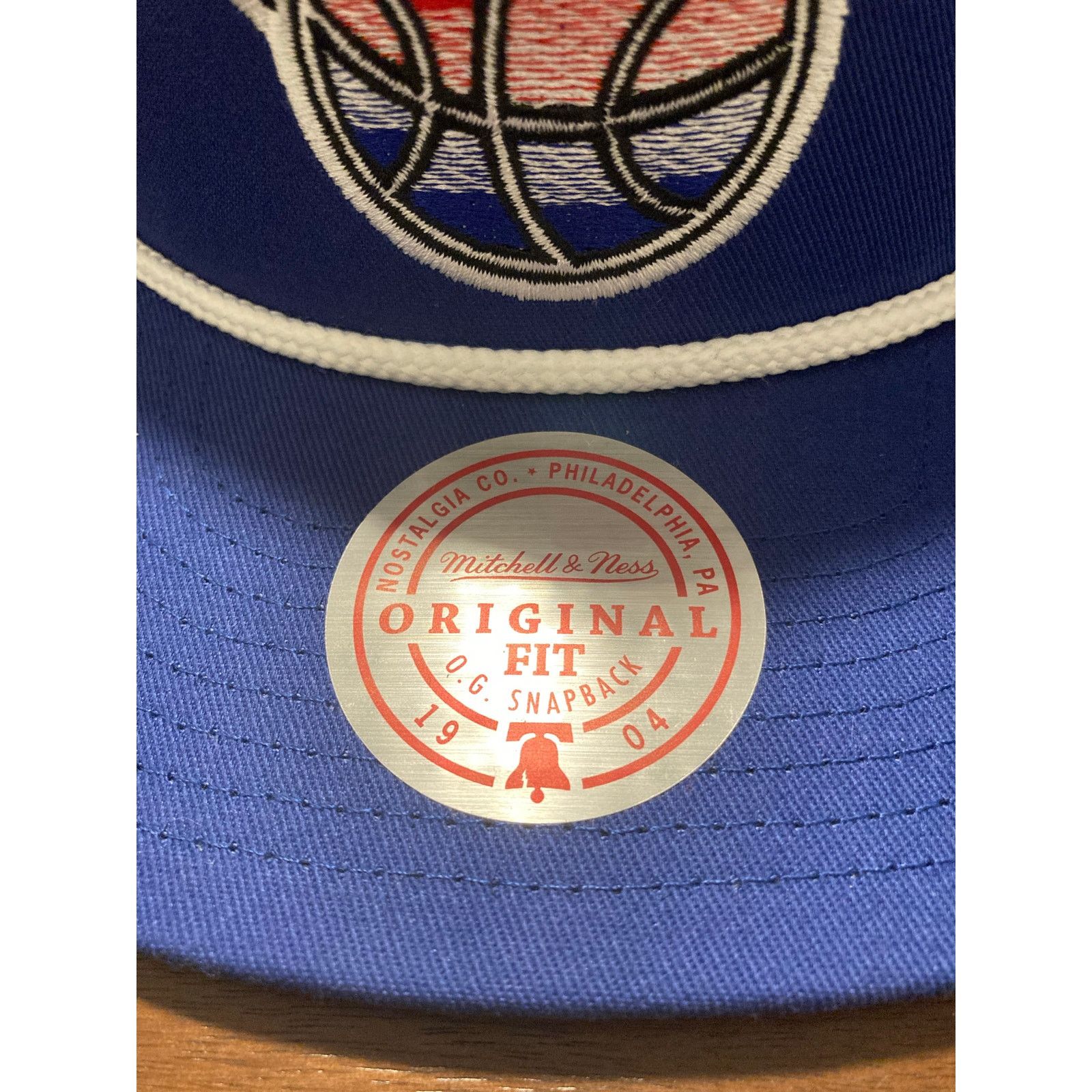 Mitchell & Ness Mitchell & Ness New Jersey Nets Snapback Hat NWT Size ONE SIZE - 4 Thumbnail
