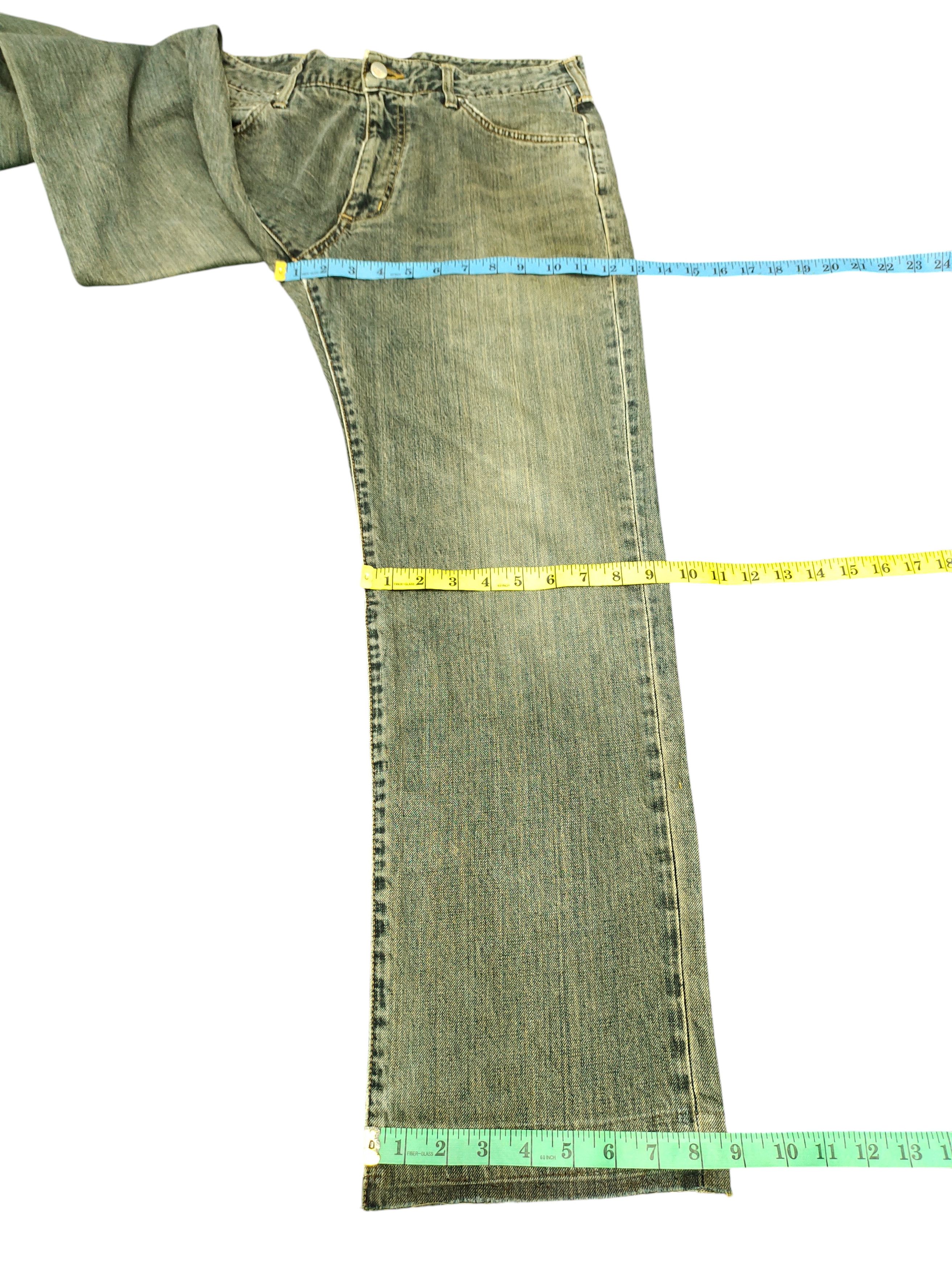 Comme des Garcons × Undercover Vintage Wrangler Japan Clawmark Distress Faded Denim Jeans Size US 32 / EU 48 - 16 Thumbnail