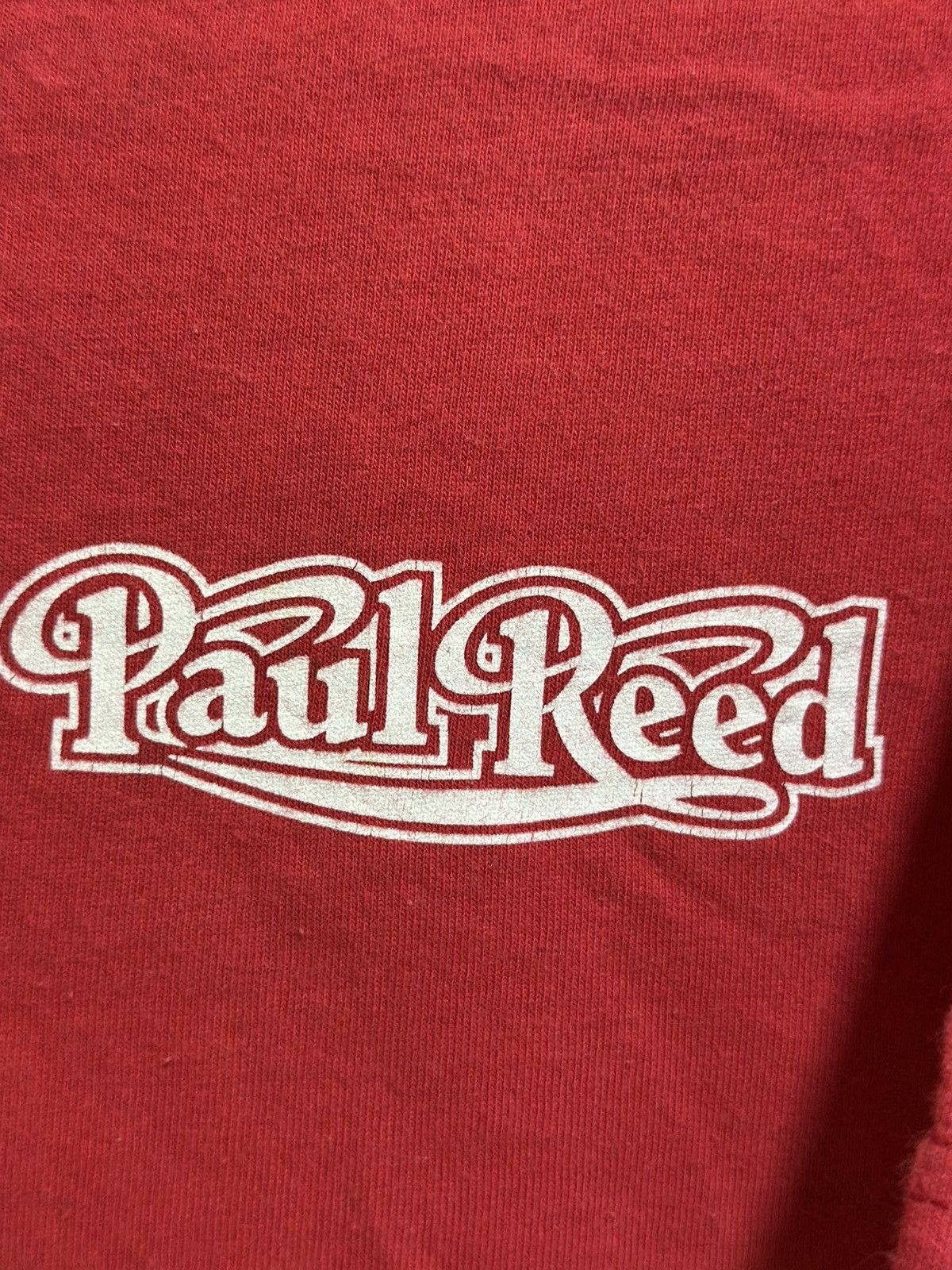 Vintage Vintage Paul Reed Crazy Stripe Graphics Faded Tee Size US M / EU 48-50 / 2 - 4 Thumbnail