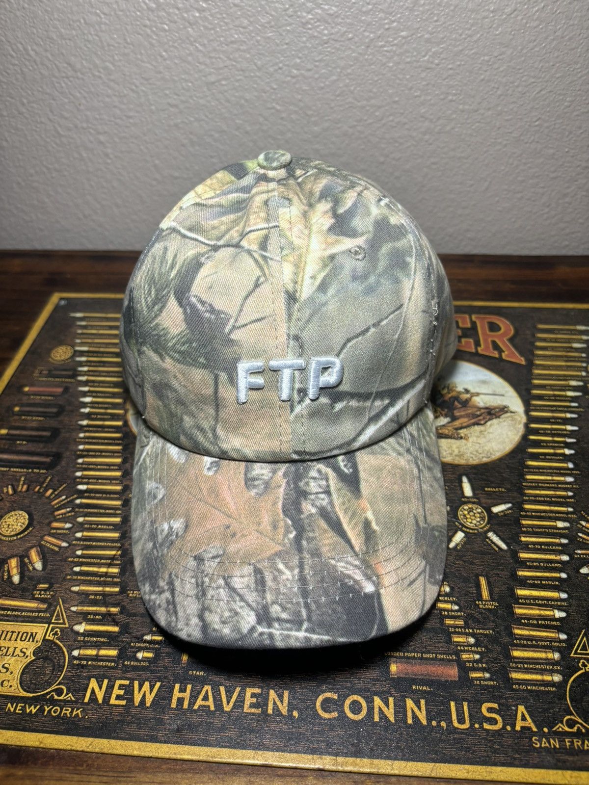 Fuck The Population FTP Camo Logo Hat – Realtree Pattern Size ONE SIZE - 1 Thumbnail