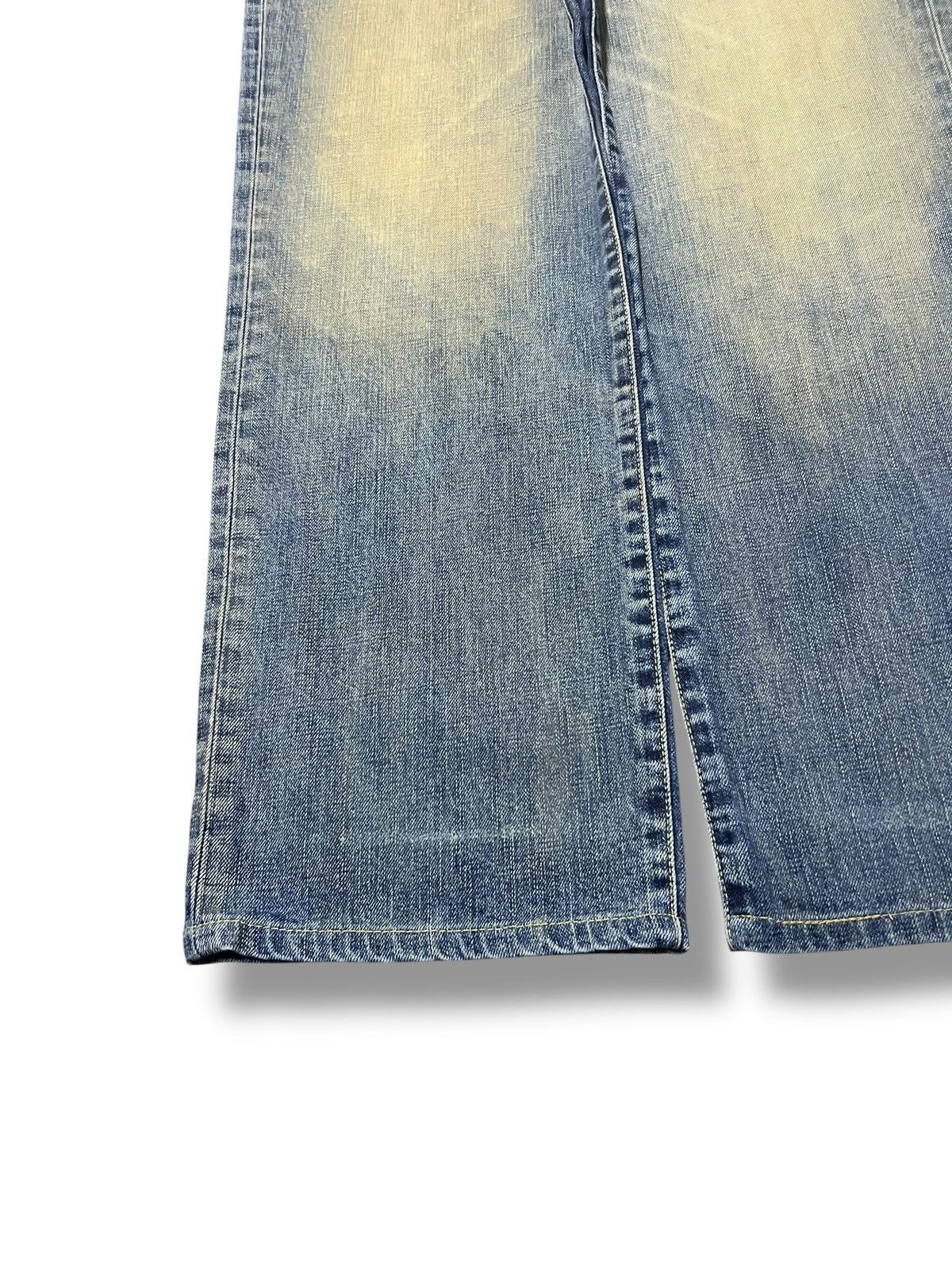 Uniqlo Loose Uniqlo S-002 Vintage Japan - Faded Mud Wash Jeans Size US 35 - 6 Thumbnail