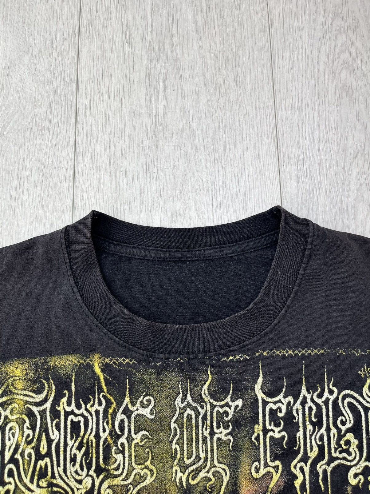 Band Tees × Vintage Vintage Cradle of Filth T-Shirt 90s Rare Big Logo Death Y2K Size US L / EU 52-54 / 3 - 6 Thumbnail