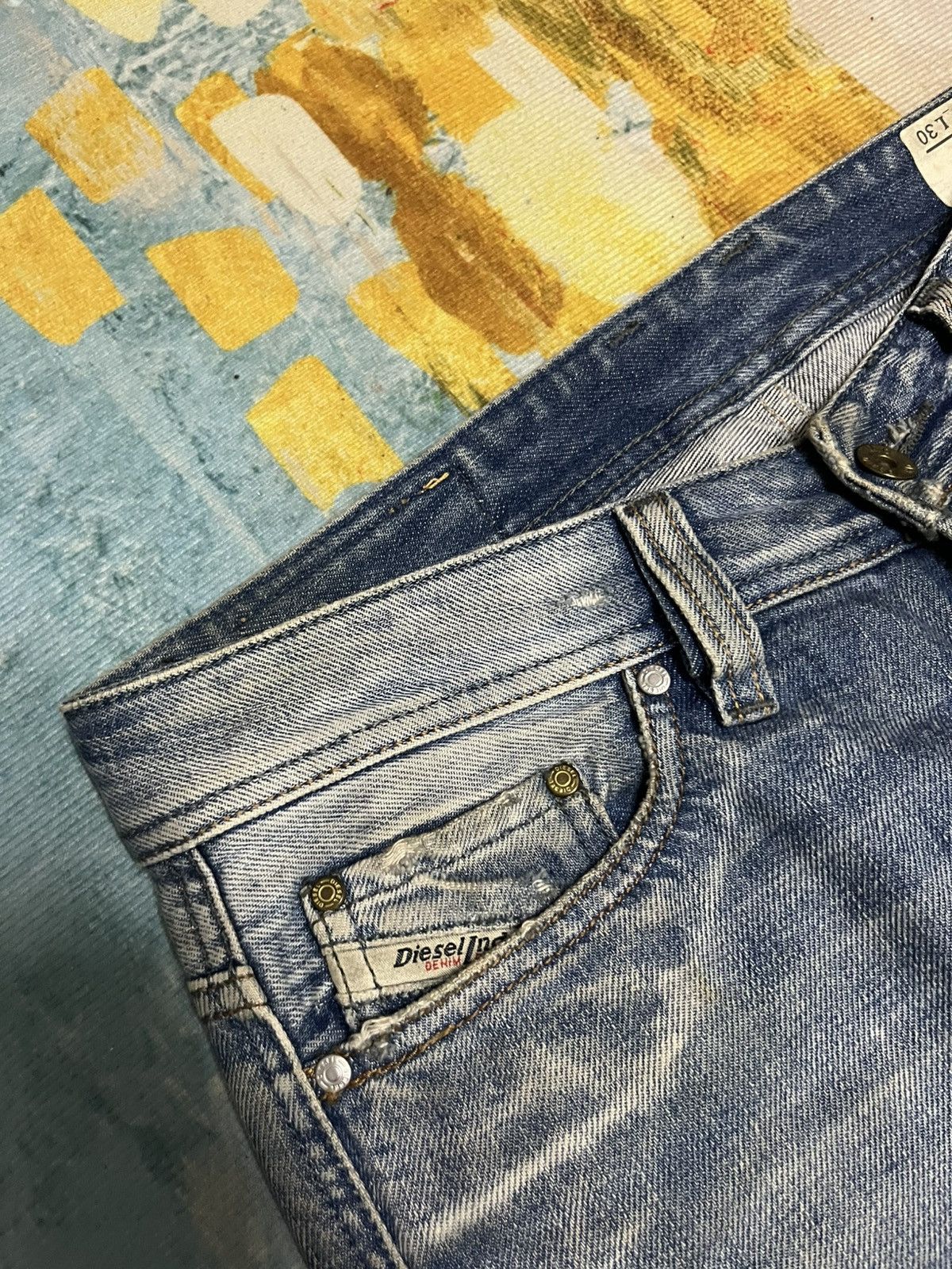 Diesel 💥Grailed Sale💥 Diesel Sukajan Motive Embroidery Jeans Size US 32 / EU 48 - 6 Thumbnail