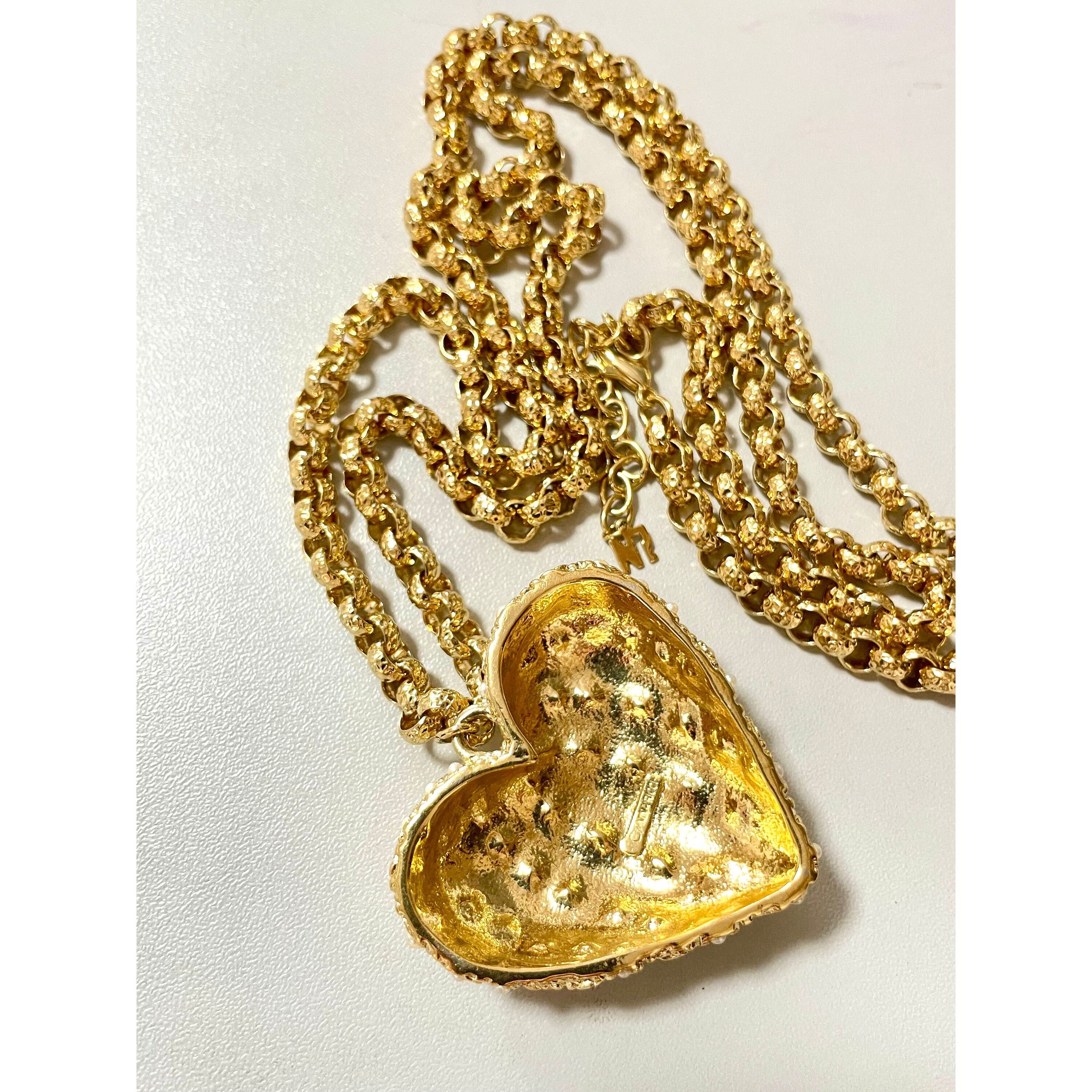 Nina Ricci MINT. Vintage NINA RICCI skinny chain necklace with crystal Size ONE SIZE - 7 Thumbnail