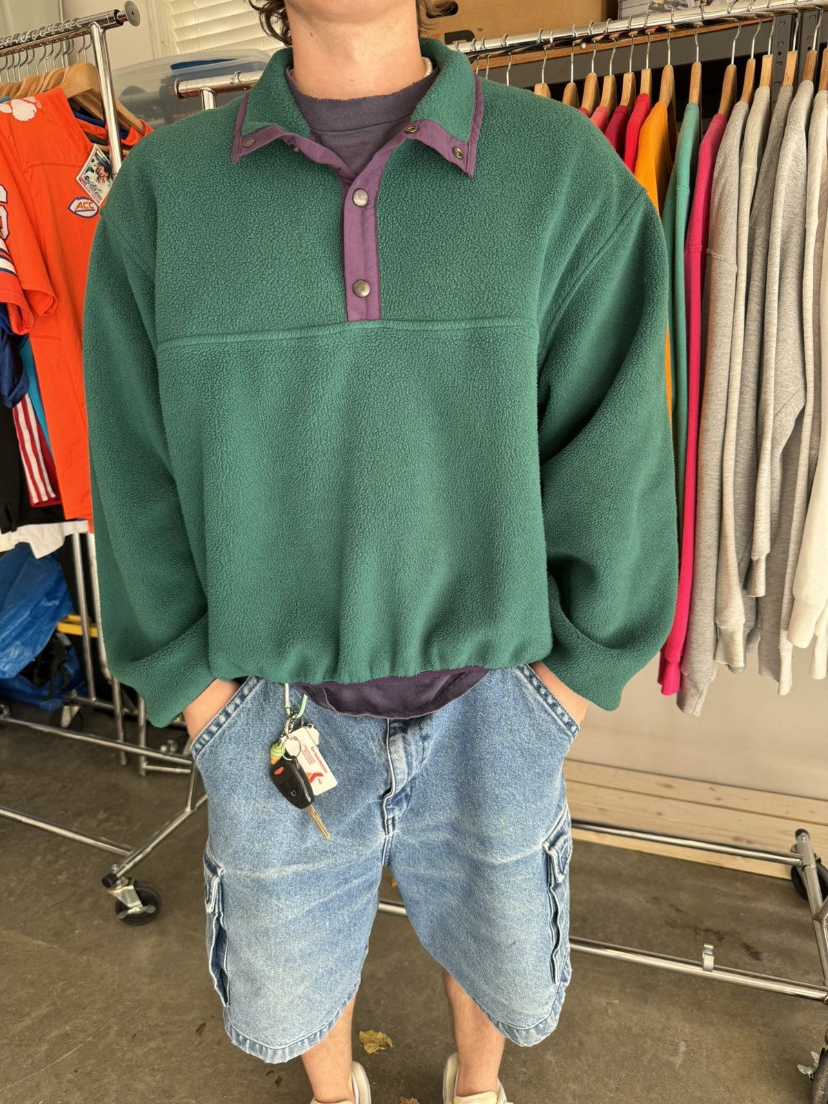 Woolrich snap t sweater hotsell