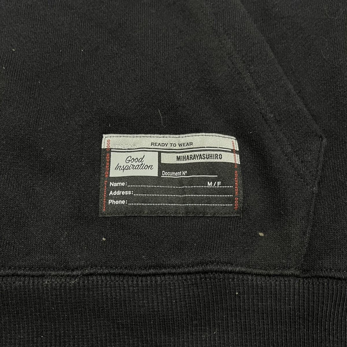 Maison MIHARA YASUHIRO Gu x Miharayasuhiro Good Inspiration Hoodie Size US L / EU 52-54 / 3 - 4 Thumbnail
