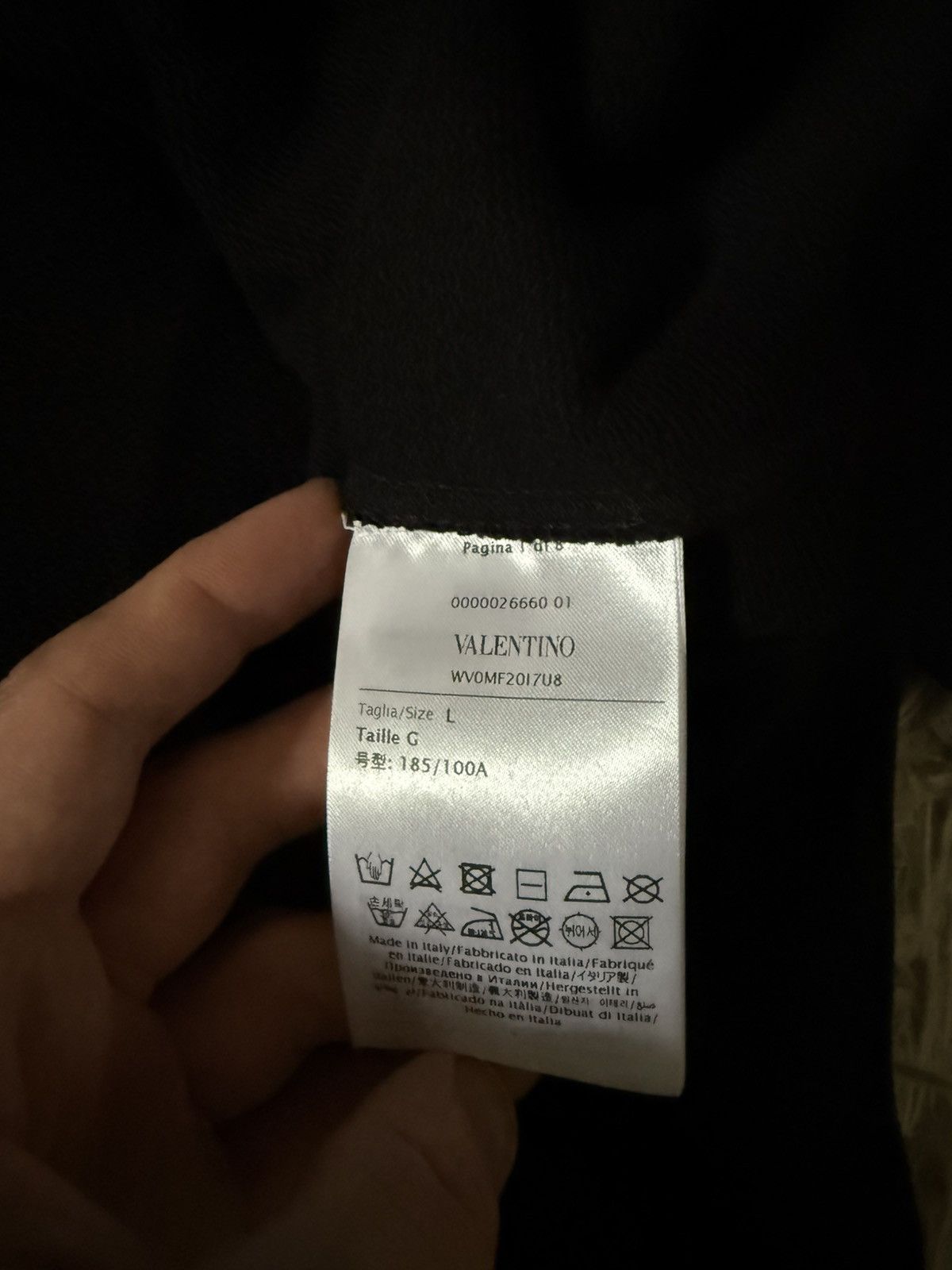 Valentino printed hoodie Size US L / EU 52-54 / 3 - 4 Thumbnail