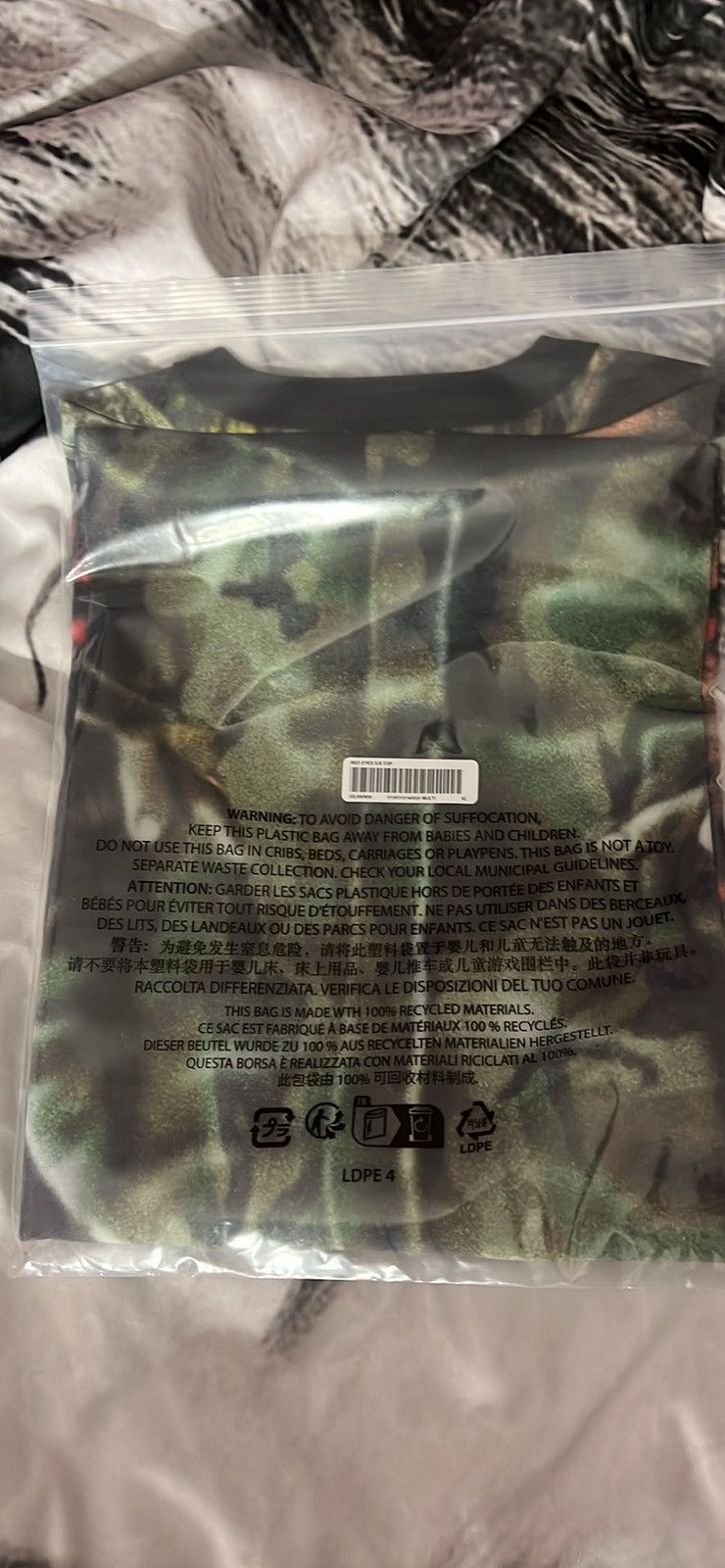 Supreme Supreme Shadow Tee & 6 Panel Supreme Shadow Hat Size US XL / EU 56 / 4 - 8 Thumbnail