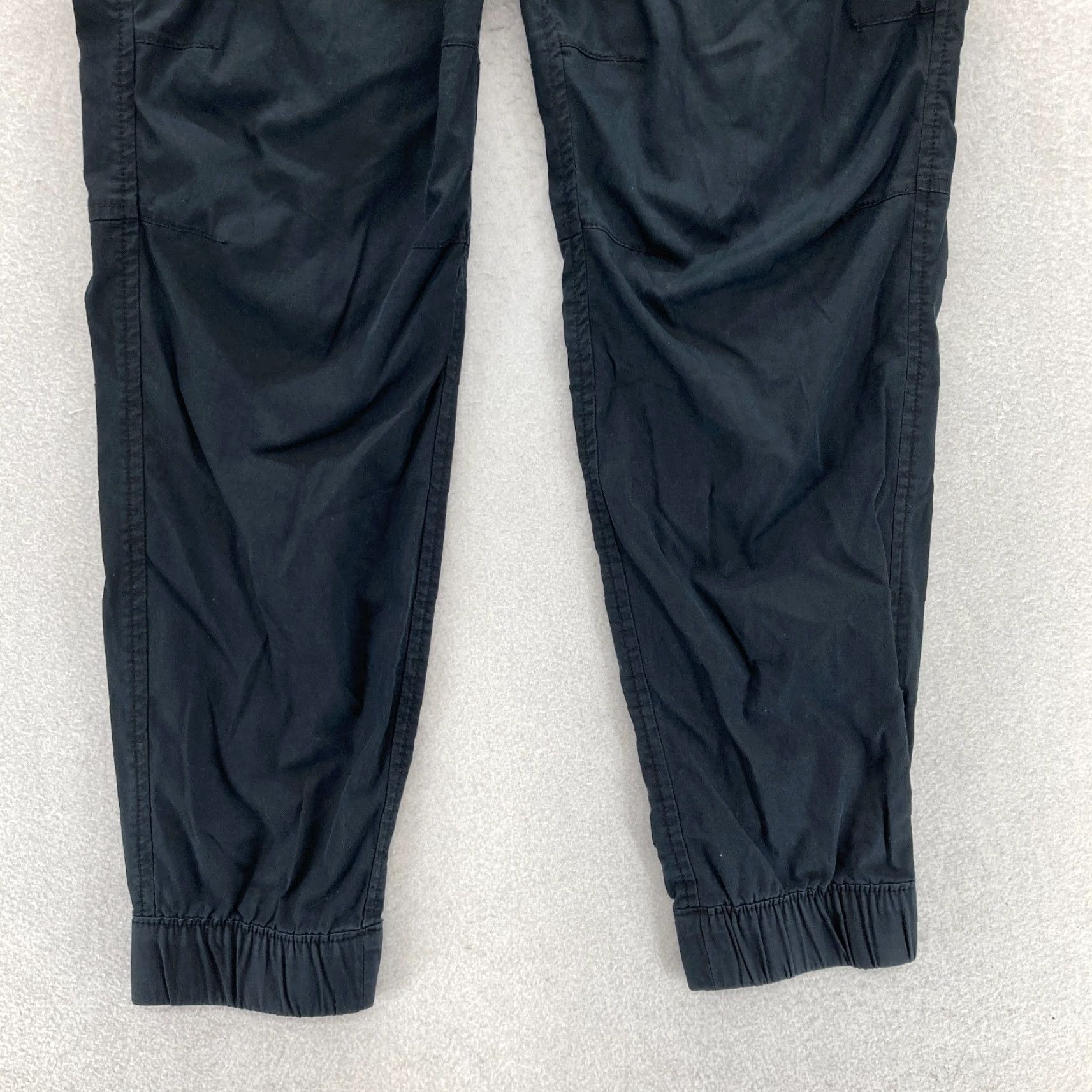 Abercrombie & Fitch Abercrombie & Fitch Tech Jogger Pants Mens Medium Black Stretch Taper Drawstring Size US 31 - 3 Thumbnail