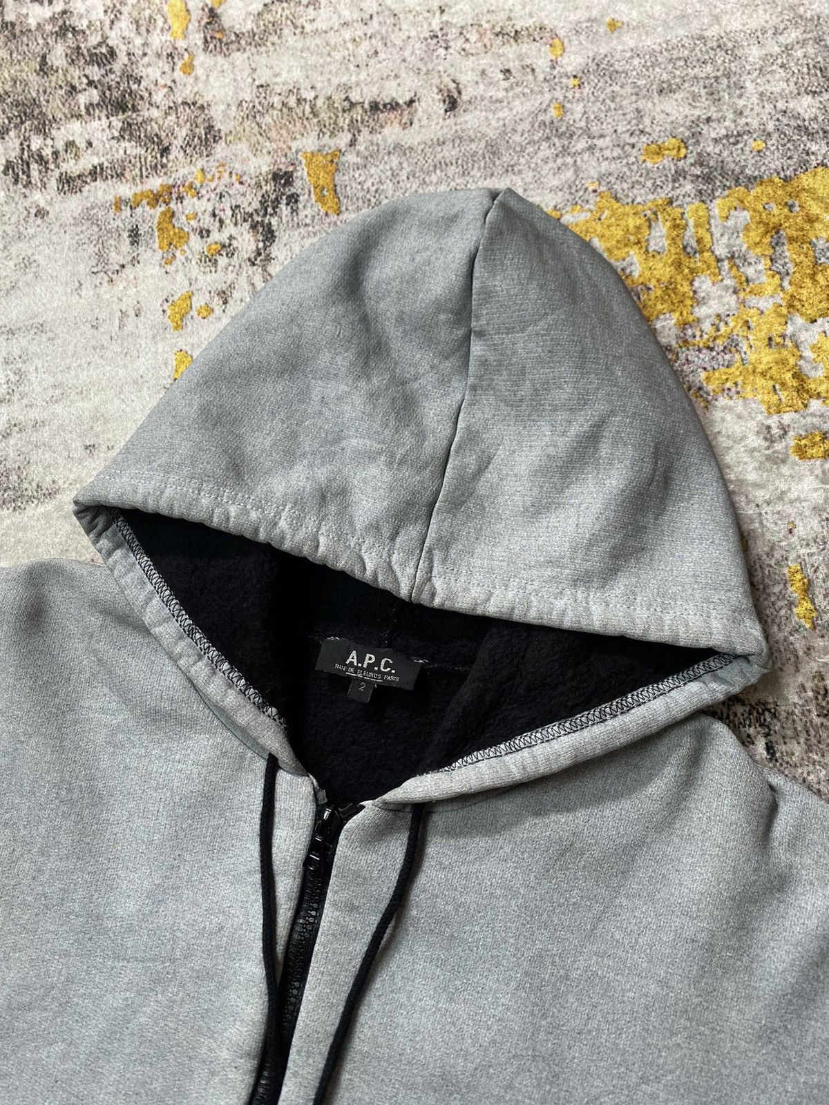 A.P.C. APC Waxed Zip Hoodie Size US M / EU 48-50 / 2 - 3 Thumbnail