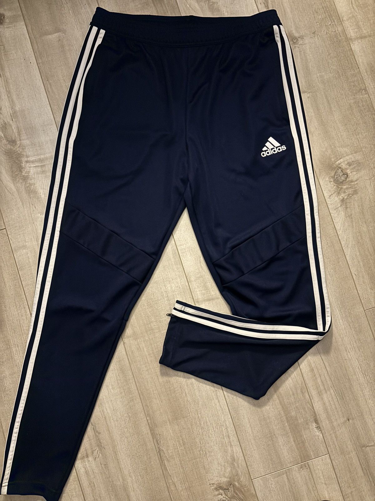 Adidas Adidas Navy Trackpants Size US 36 / EU 52 - 1 Thumbnail