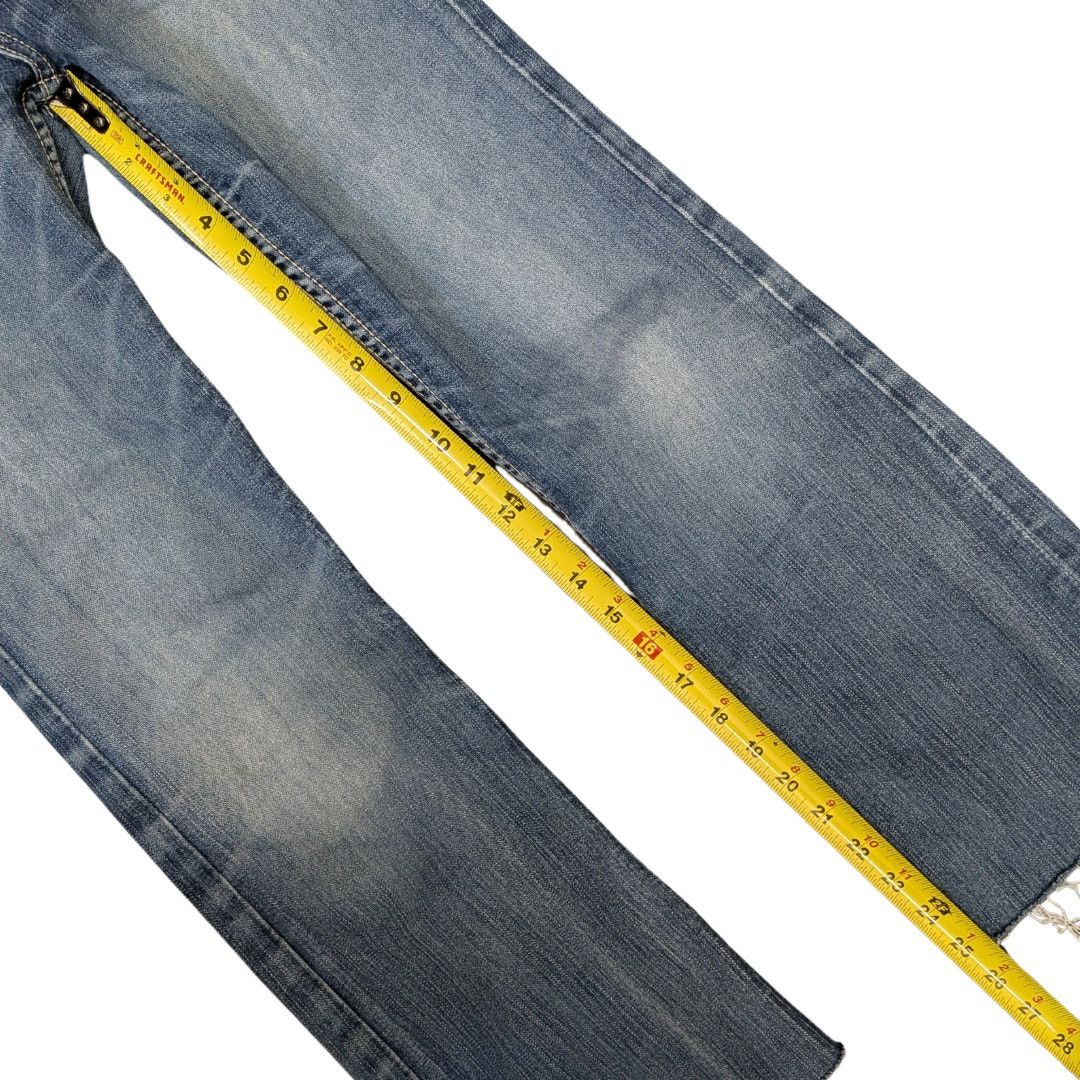 BKE BKE MYA Low Rise Bootcut Jeans w/ Raw Hems | Women's 27x31.5 Size 27" / US 4 / IT 40 - 6 Thumbnail