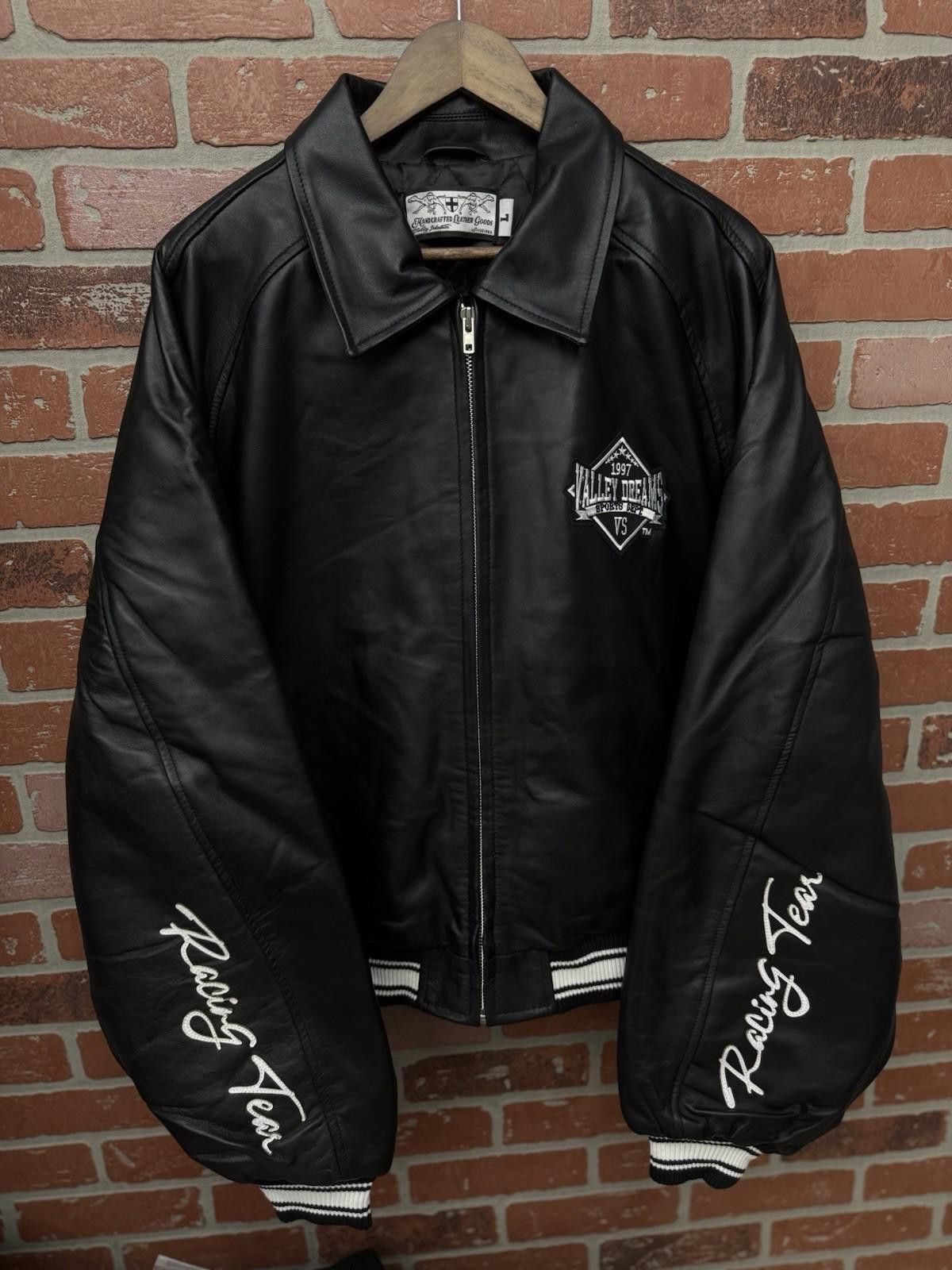 Other ValeLives Valley Leather Jacket Black Rare Release LARGE Size US L / EU 52-54 / 3 - 2 Thumbnail