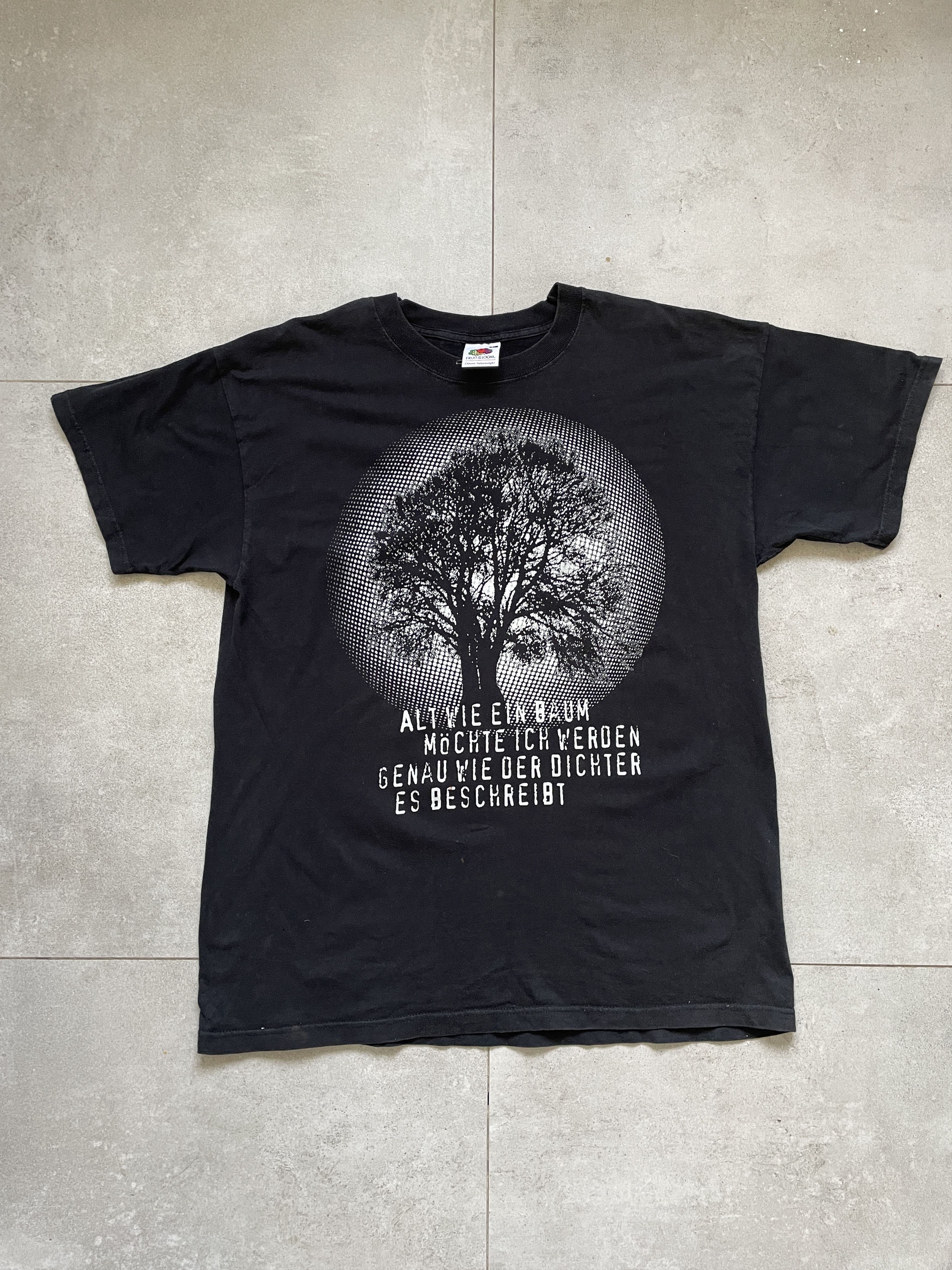 Band Tees × Vintage Y2K BLACK PUHDYS TREE GERMAN BAND TEE Size US XL / EU 56 / 4 - 1 Thumbnail