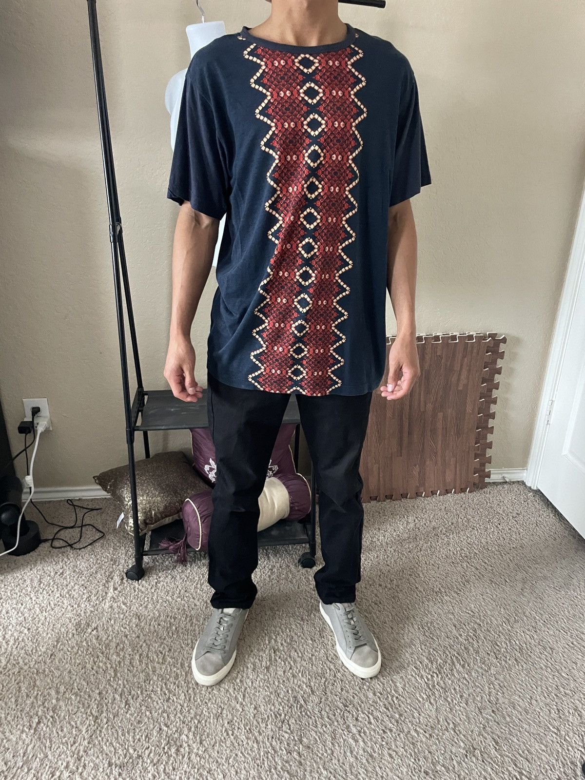 Maharishi Snakeskin crewneck ss tee Size US M / EU 48-50 / 2 - 1 Thumbnail