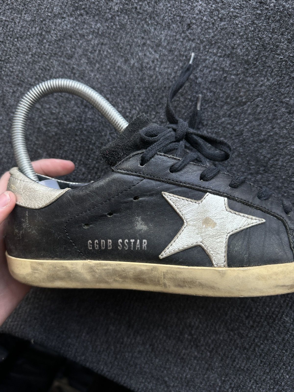 Golden Goose GOLDEN GOOSE 🚨 RARE SUPERSTAR BIG LOGO DIRTY SHOES WMN Size US 6 / IT 36 - 8 Thumbnail