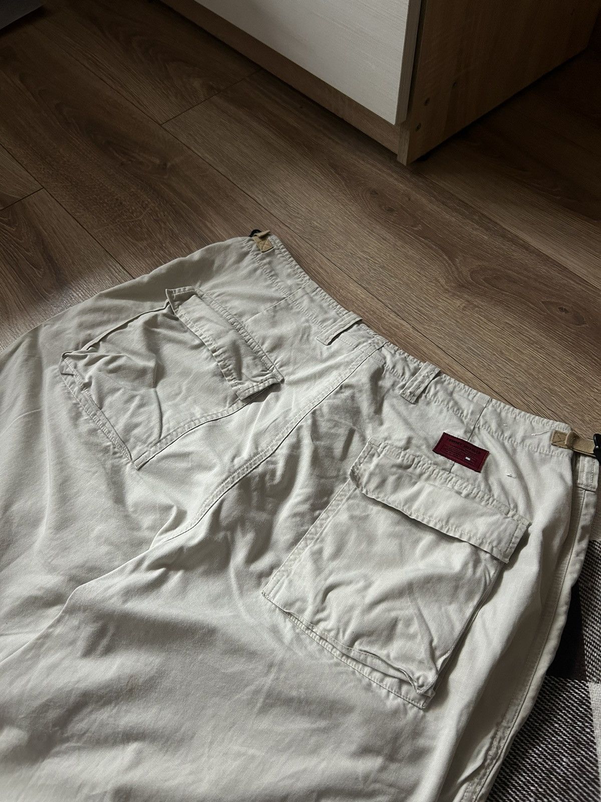 Japanese Brand × Tommy Jeans × Vintage Vintage Tommy Jeans parachute pants mens japanese style Size US 34 / EU 50 - 5 Thumbnail