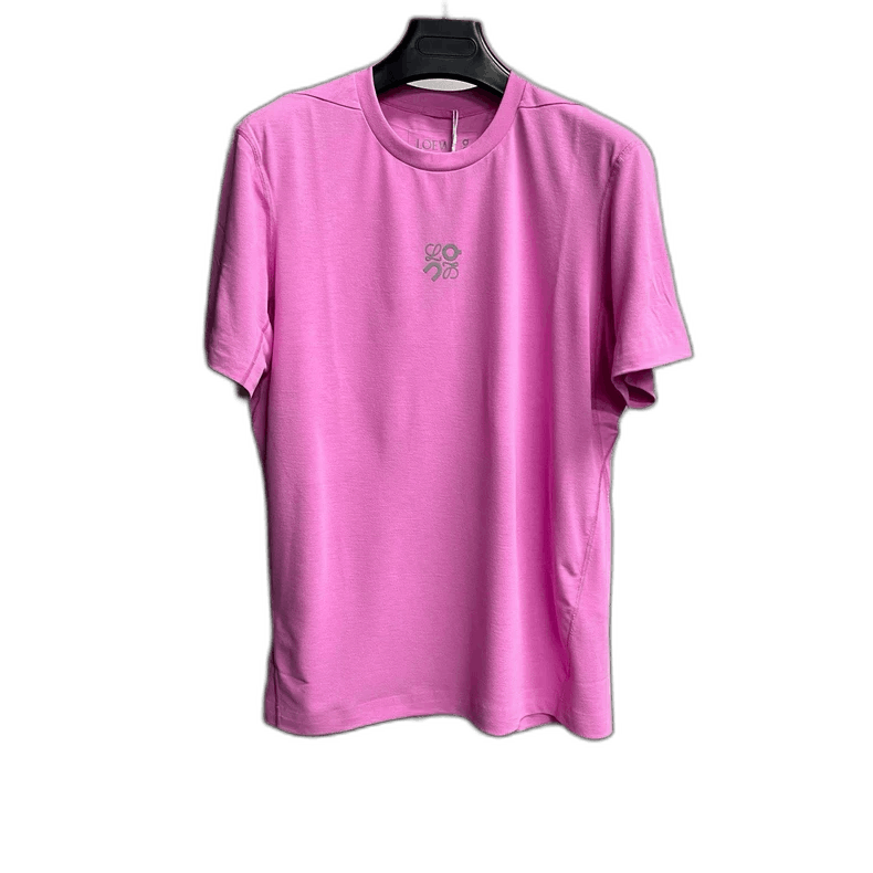 Loewe Loewe Pink Logo Short Sleeve T-Shirt Size US M / EU 48-50 / 2 - 1 Thumbnail