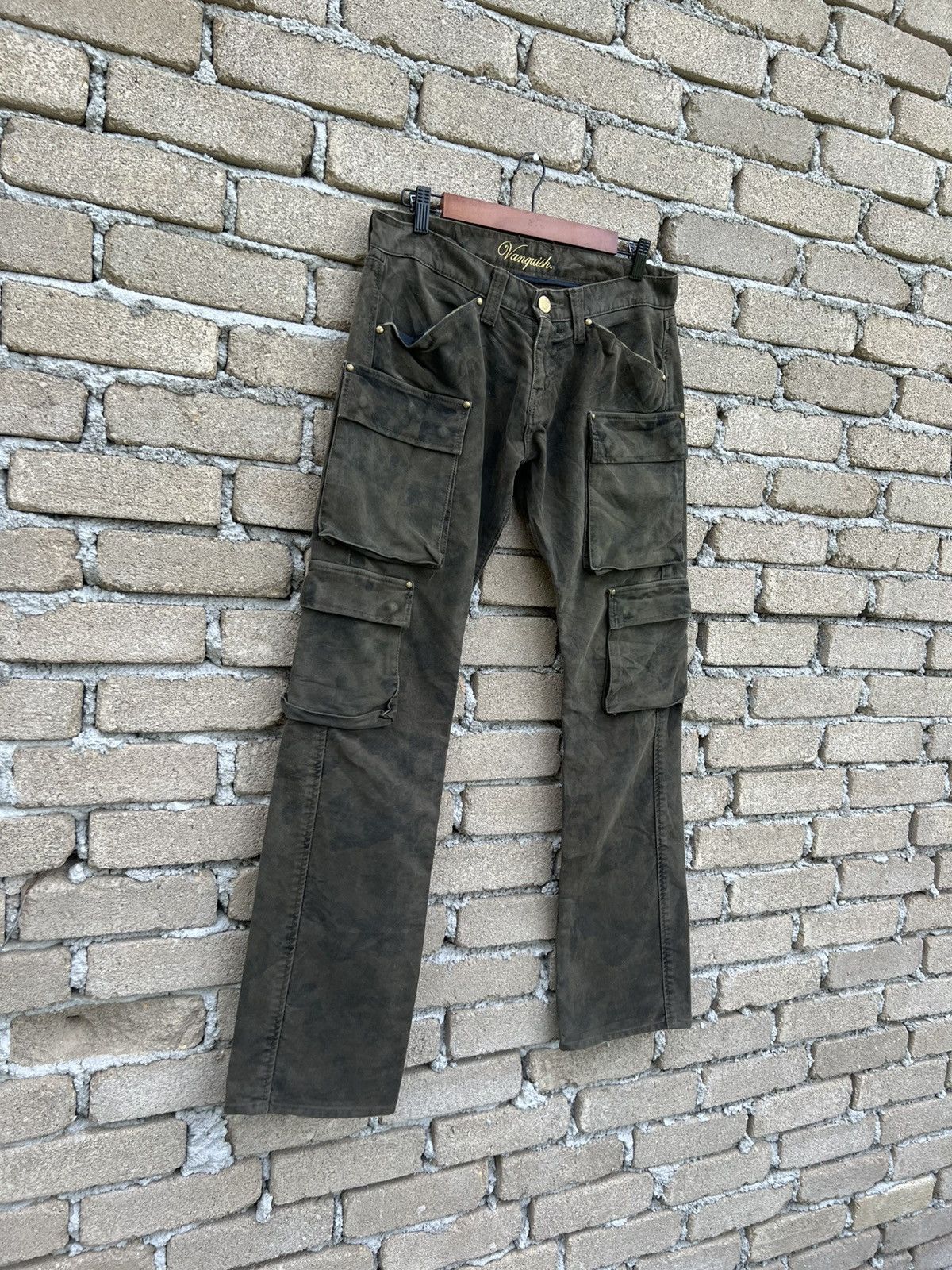 Vanquish Vanquish Camo Cargo Bondage Pants Waist 32" Size US 32 / EU 48 - 3 Thumbnail